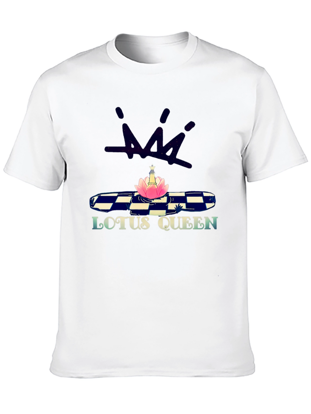 Lotus Queen Graphic Print T-Shirt