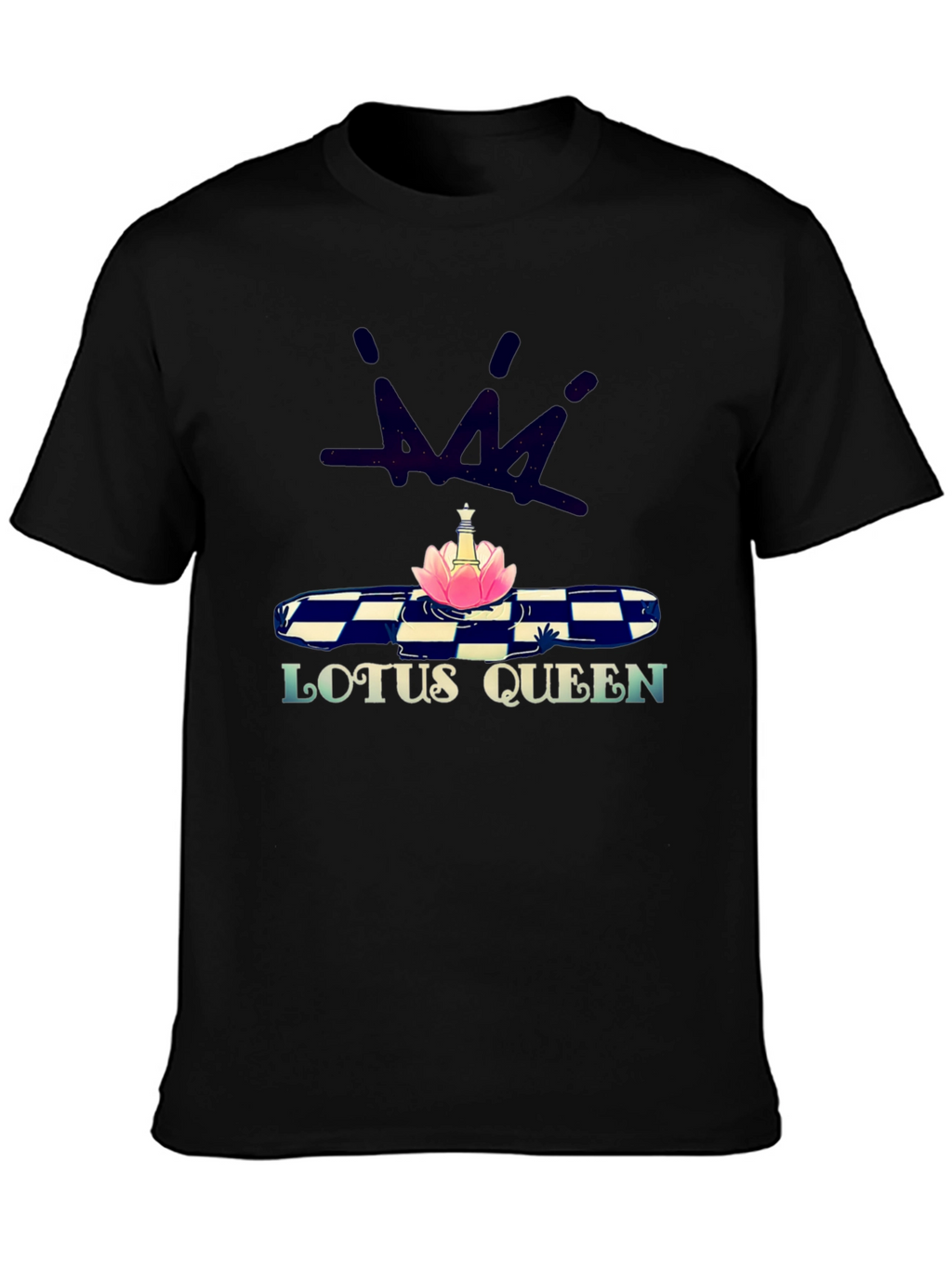 Lotus Queen Graphic Print T-Shirt