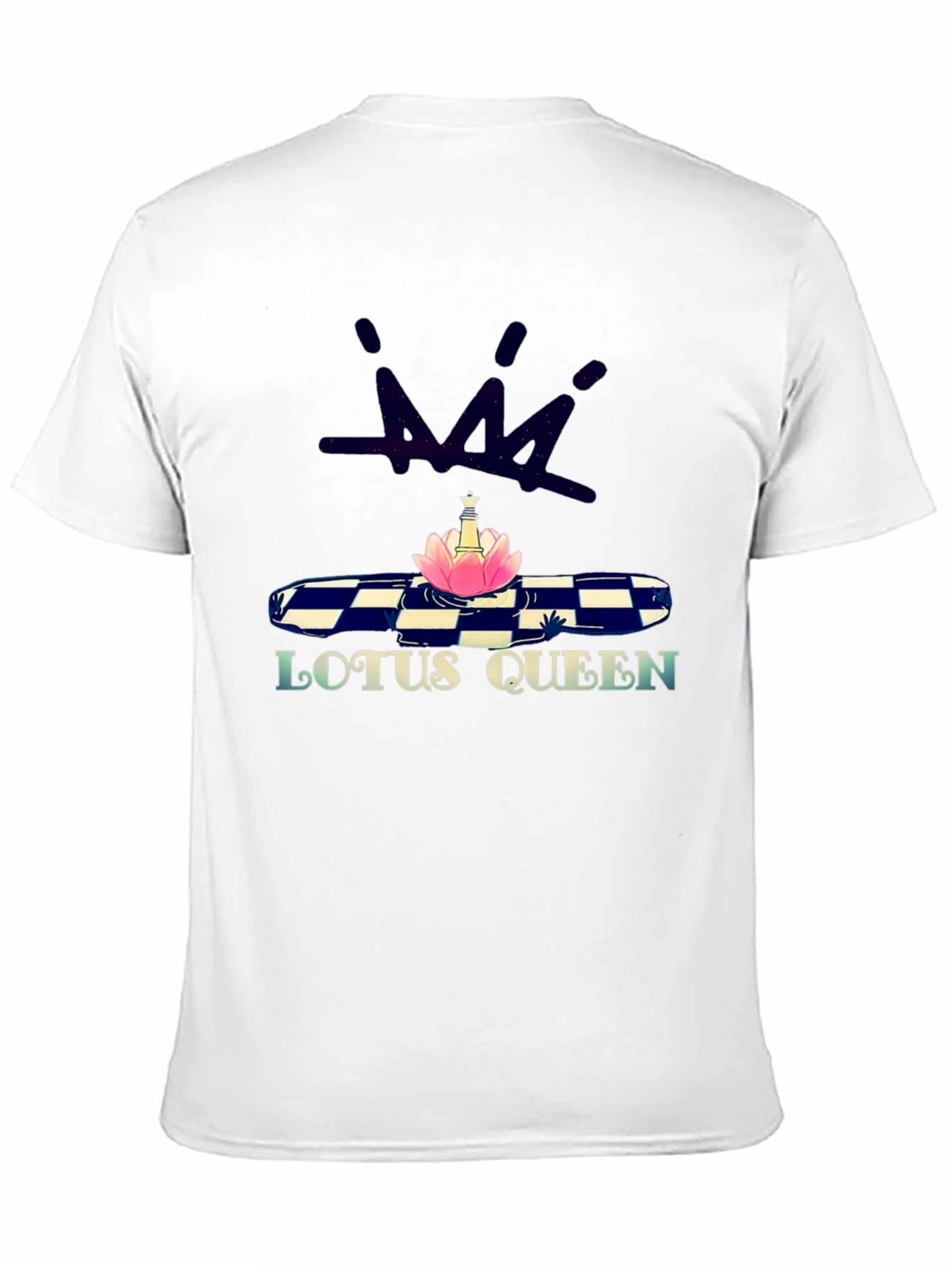 Lotus Queen Graphic Print T-Shirt