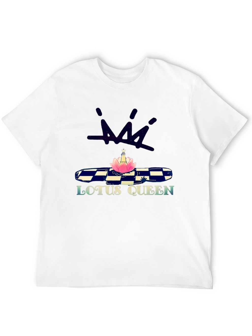 Lotus Queen Graphic Print T-Shirt