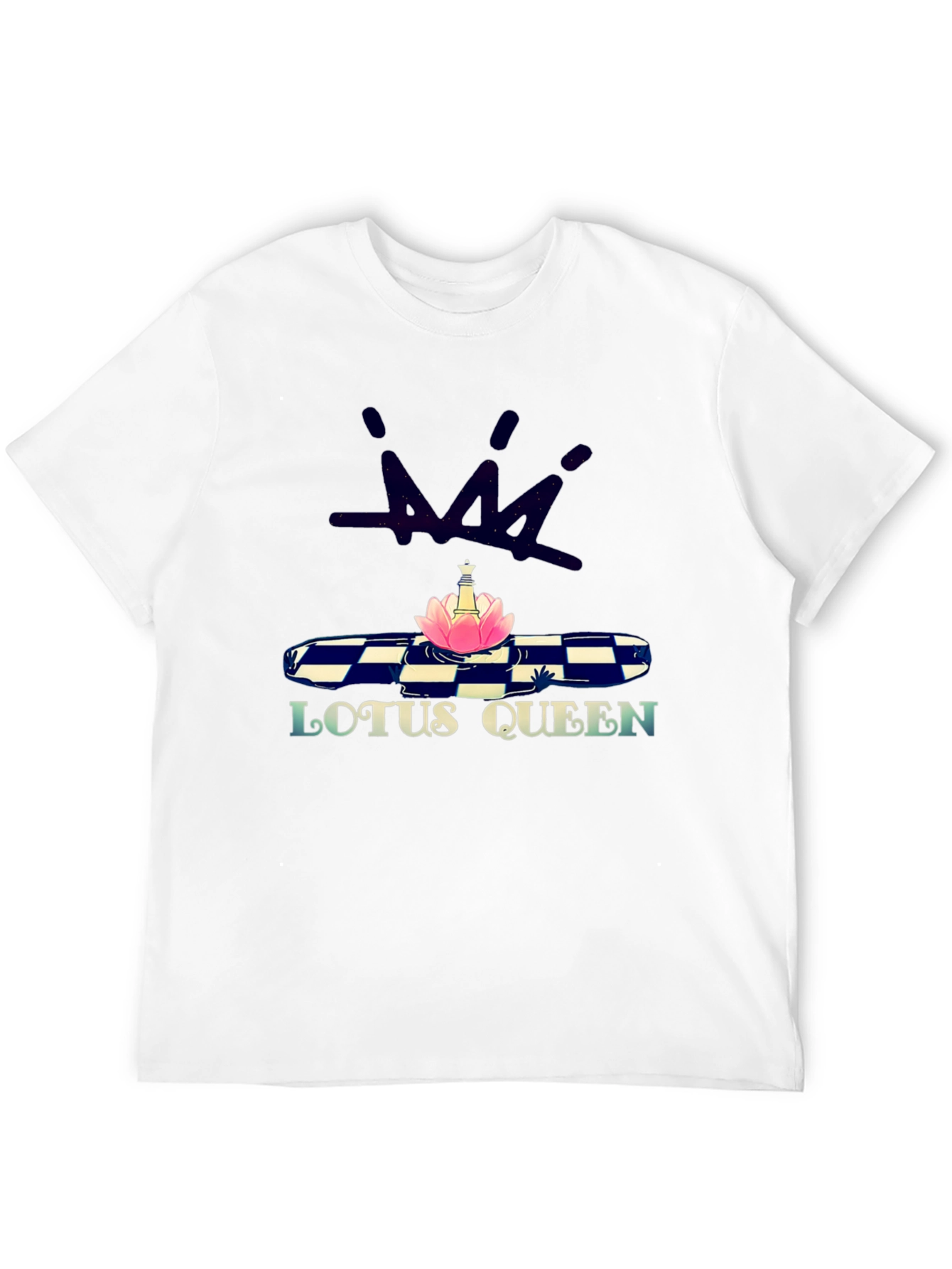 Lotus Queen Graphic Print T-Shirt