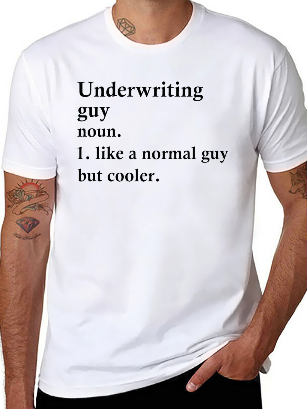 Underwriting Guy T-Shirt - Funny Definition Tee