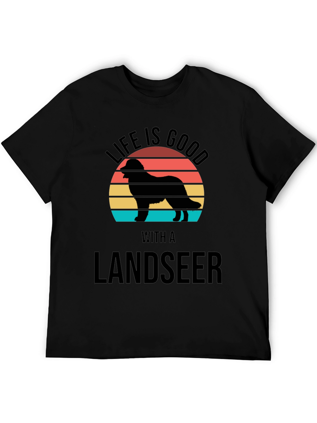Life is Good Landseer T-Shirt