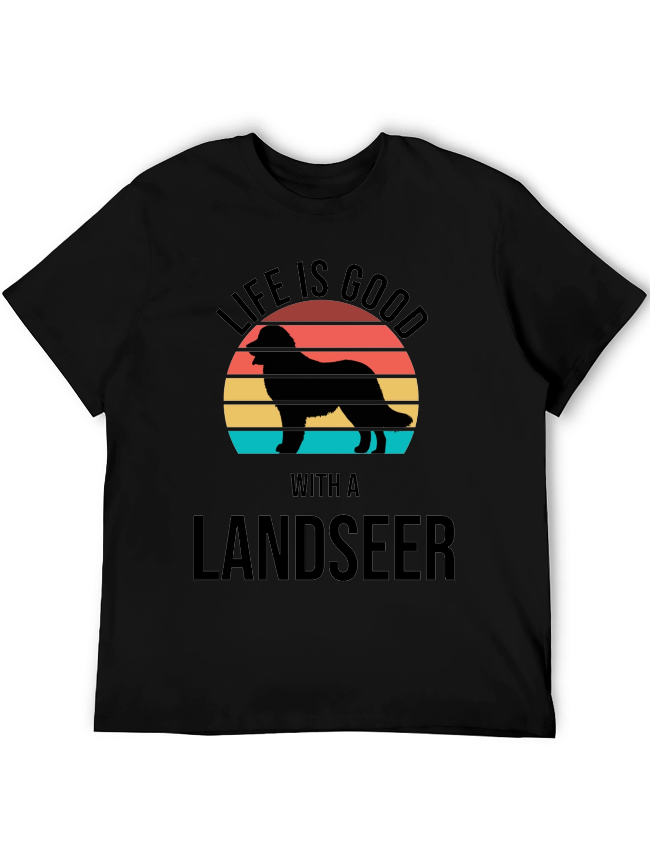 Life is Good Landseer T-Shirt