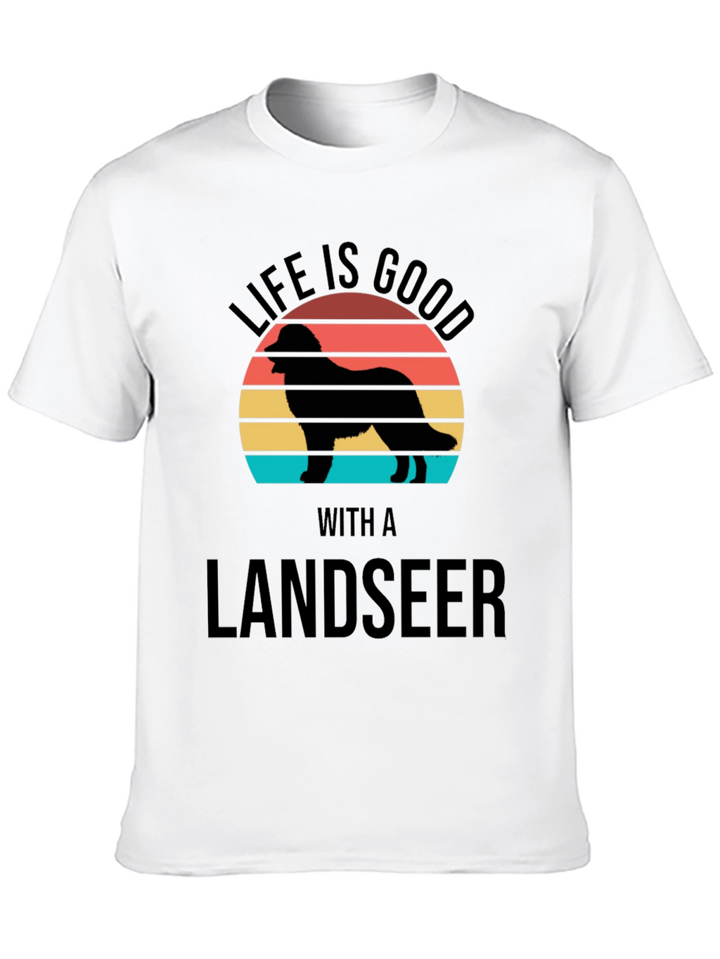 Life is Good Landseer T-Shirt