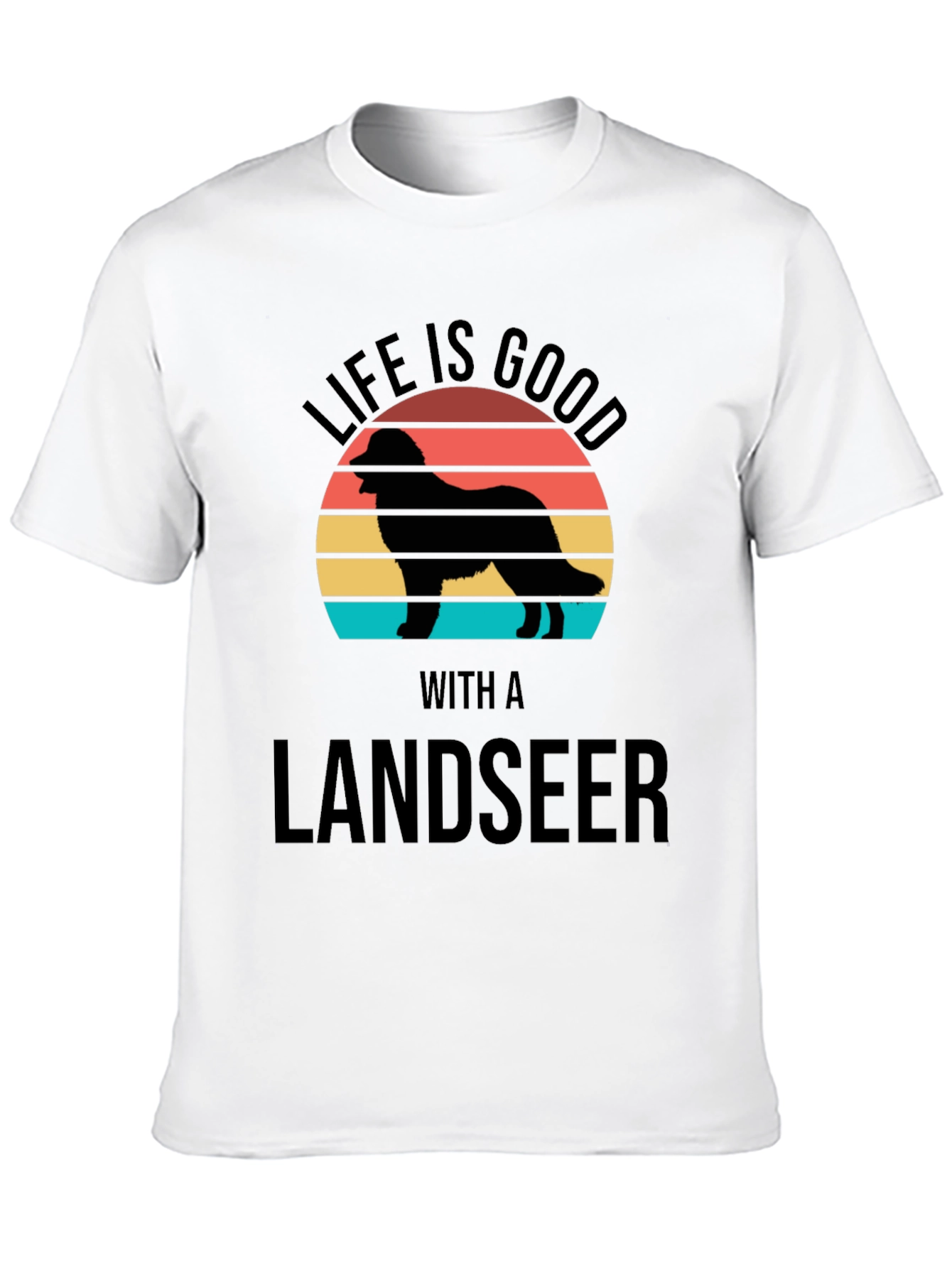 Life is Good Landseer T-Shirt