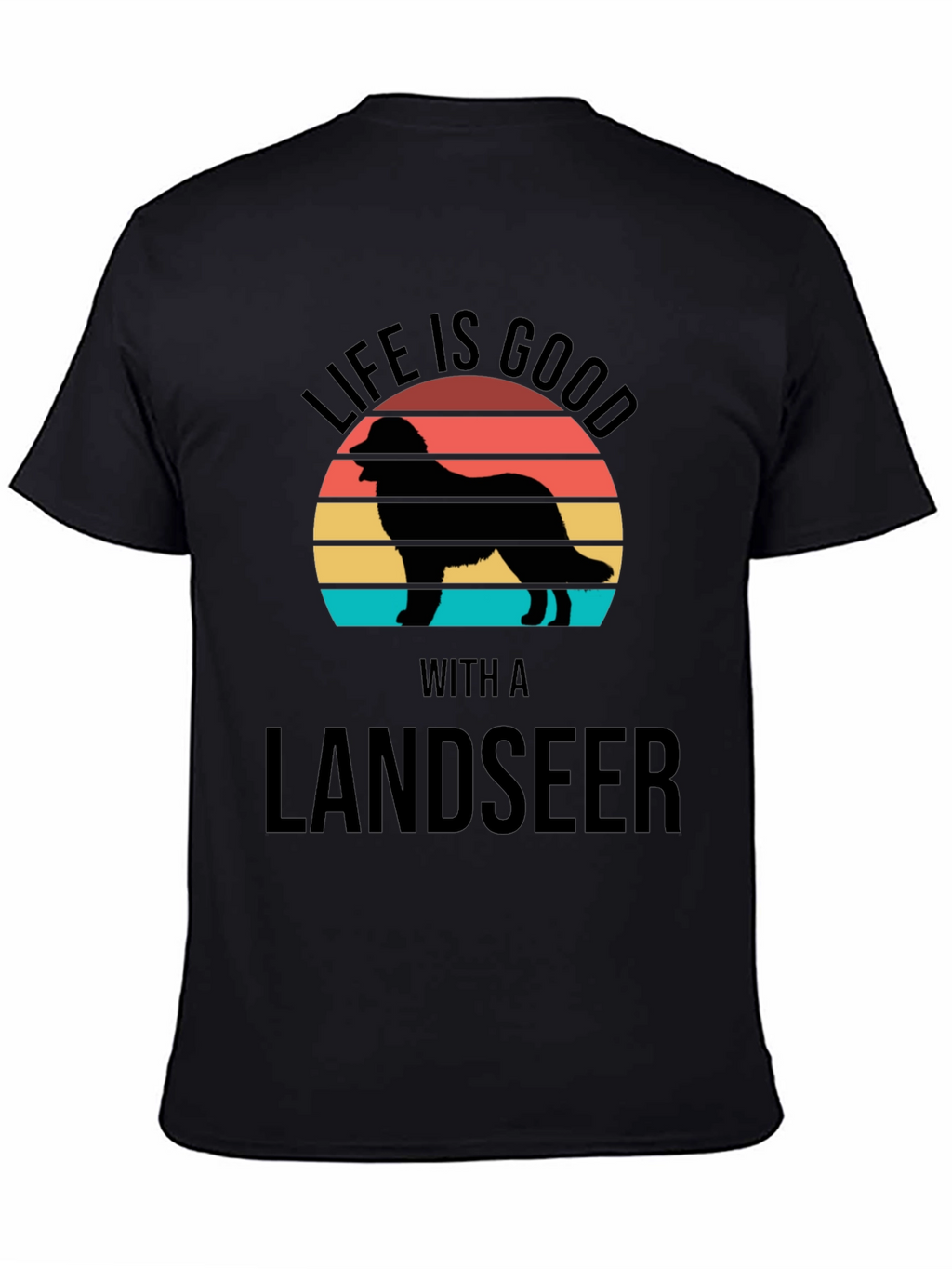 Life is Good Landseer T-Shirt