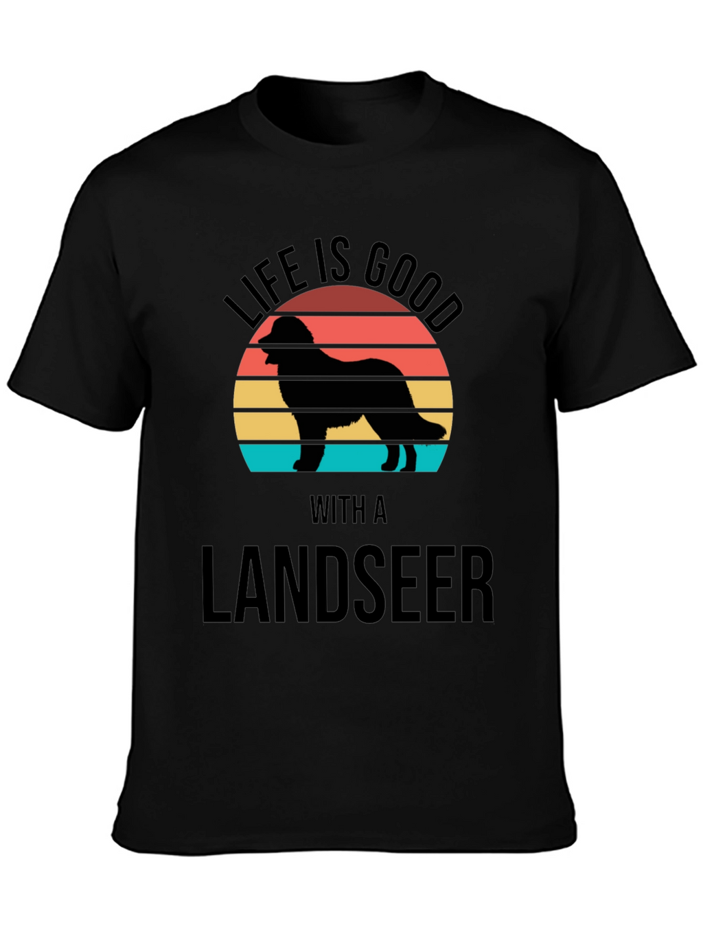 Life is Good Landseer T-Shirt