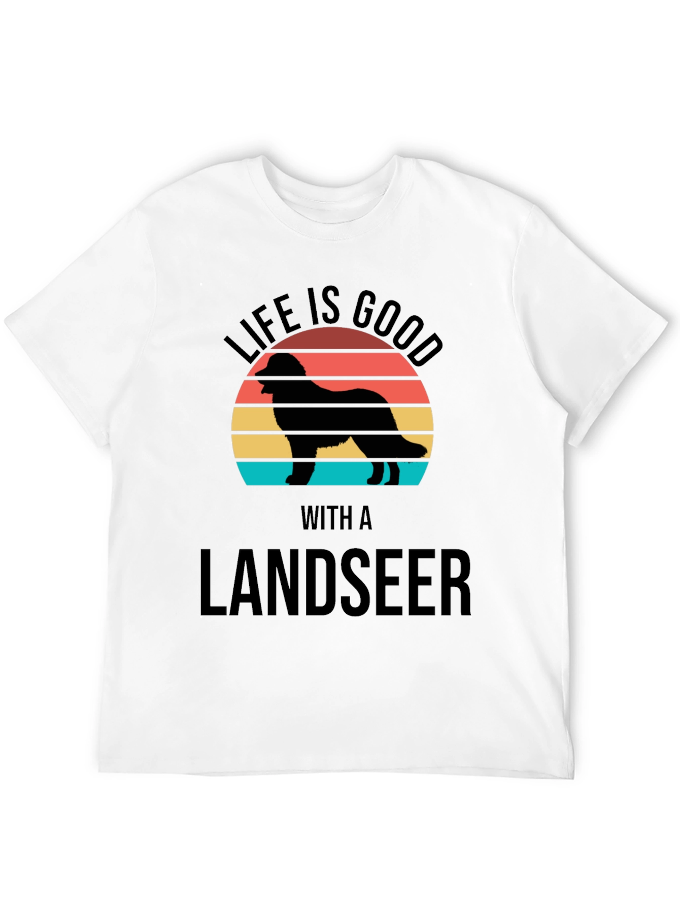 Life is Good Landseer T-Shirt