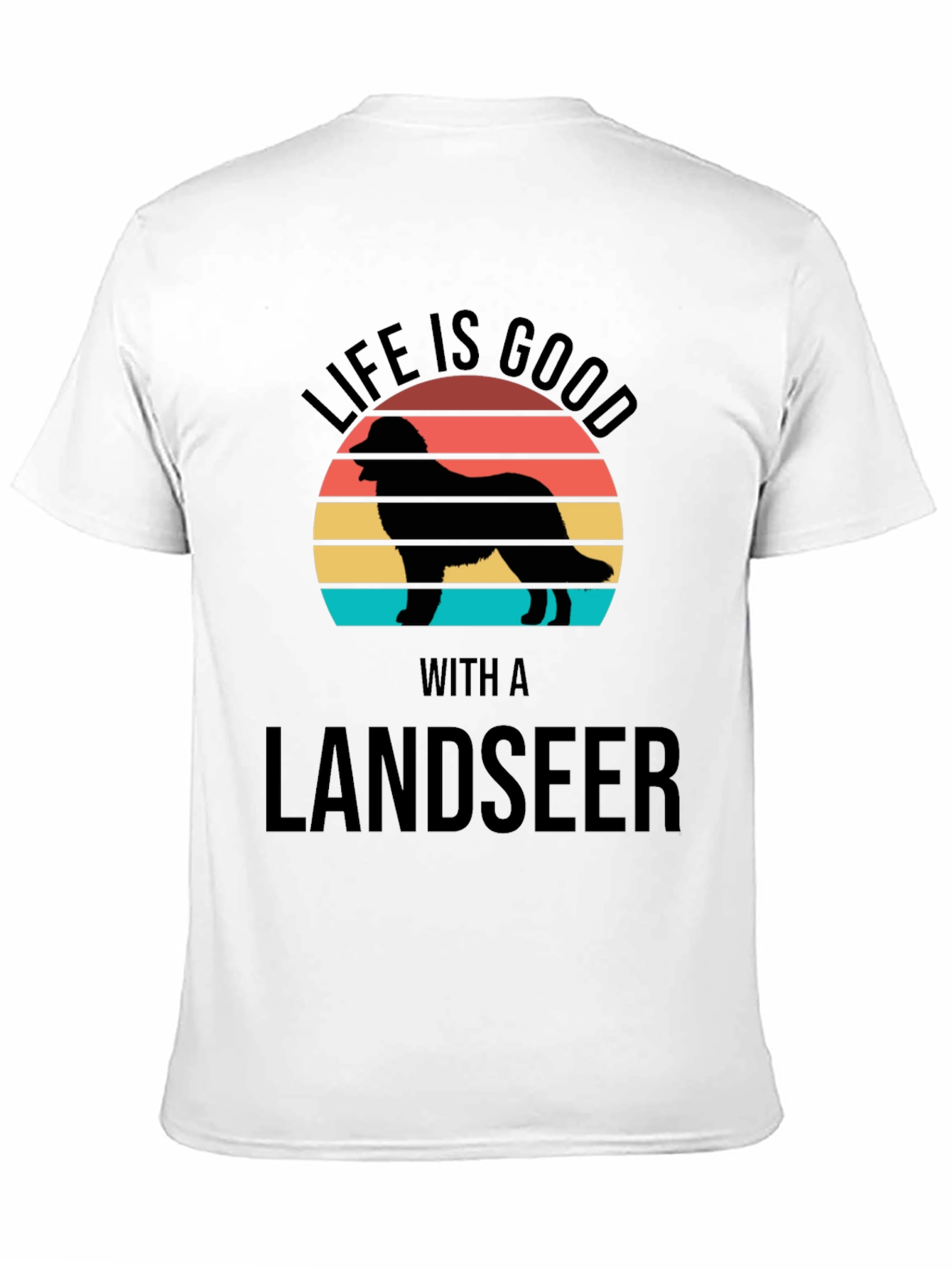 Life is Good Landseer T-Shirt