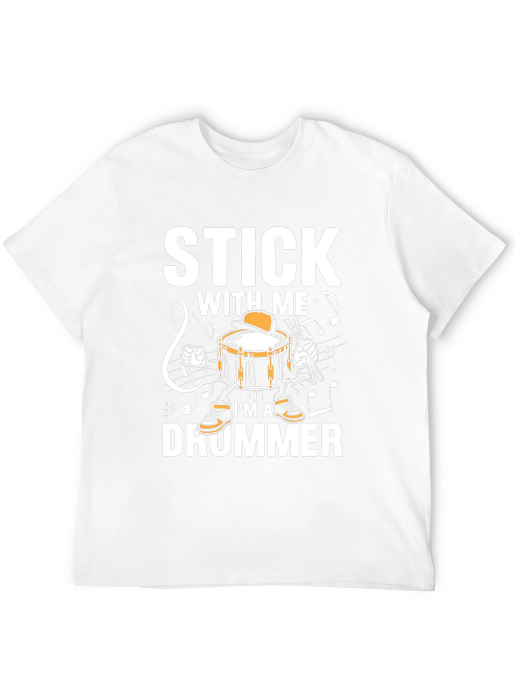 Stick With Me Drummer Graphic Tee