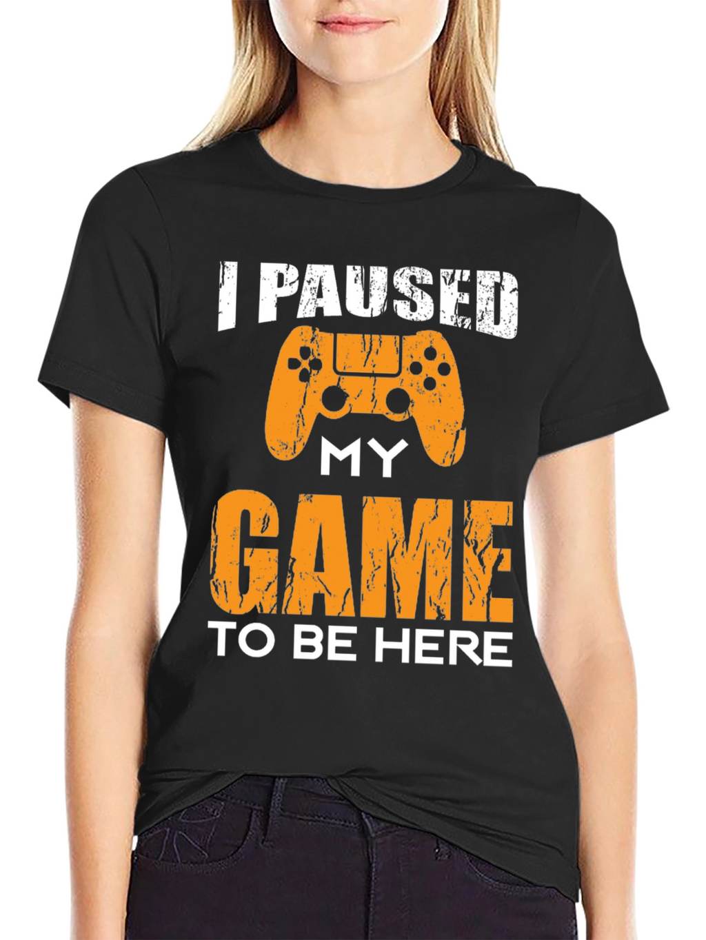 I Paused My Game To Be Here Graphic Tee