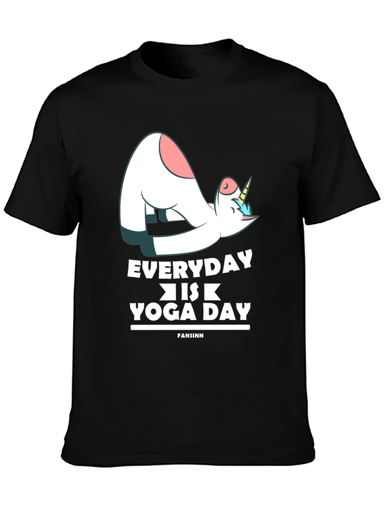 Everyday is Yoga Day Graphic T-Shirt
