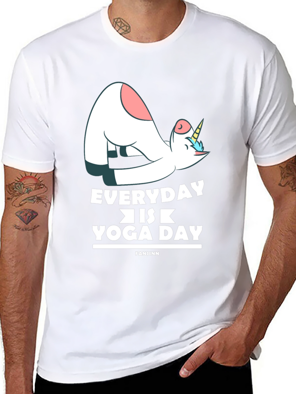 Everyday is Yoga Day Graphic T-Shirt