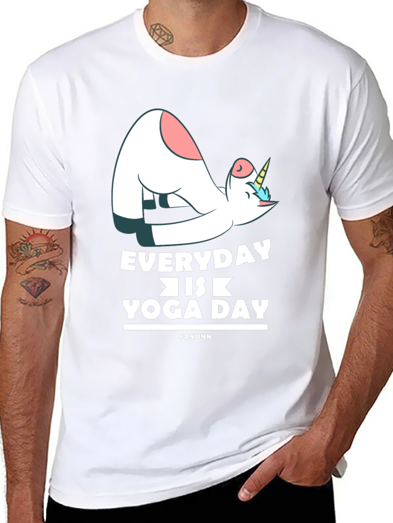 Everyday is Yoga Day Graphic T-Shirt