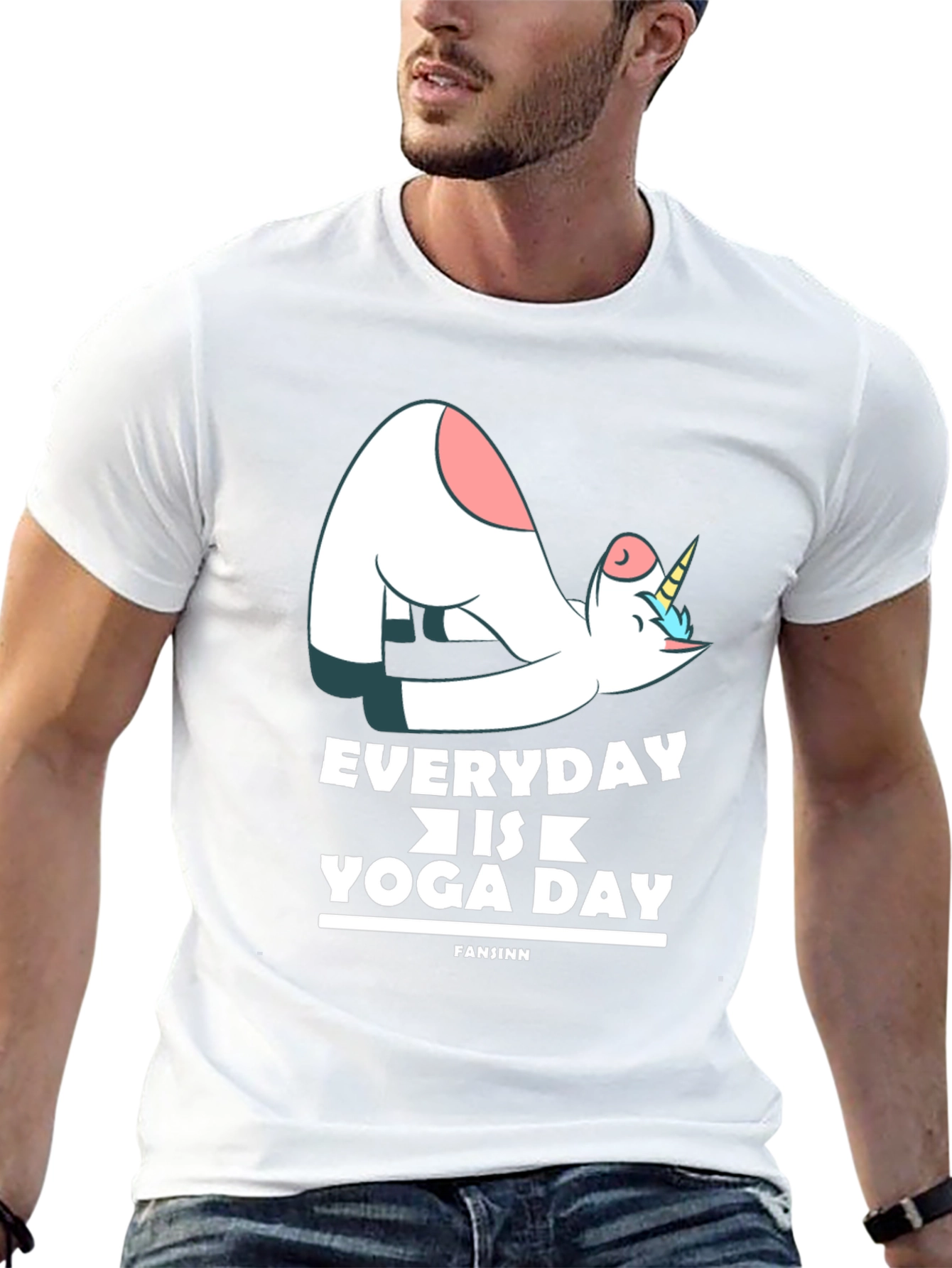 Everyday is Yoga Day Graphic T-Shirt