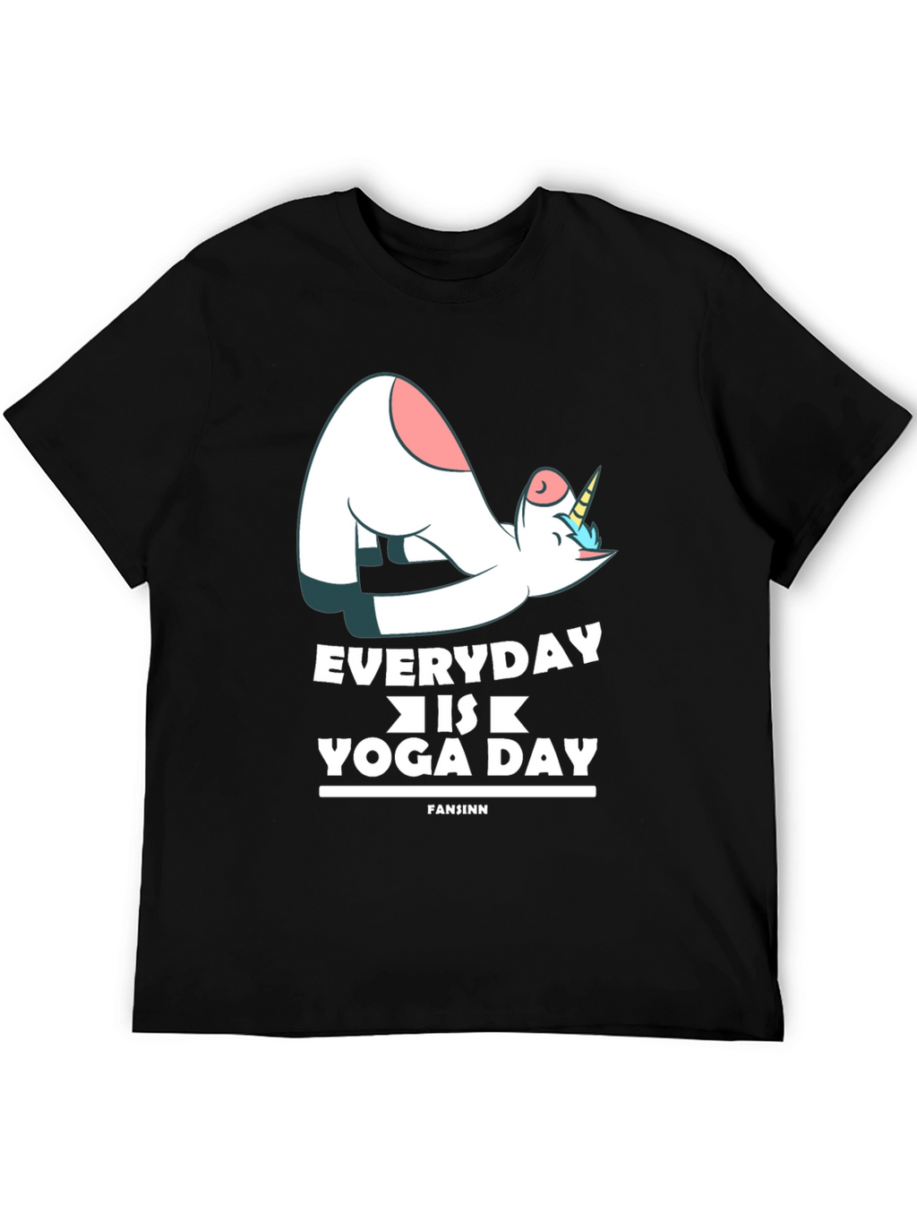 Everyday is Yoga Day Graphic T-Shirt