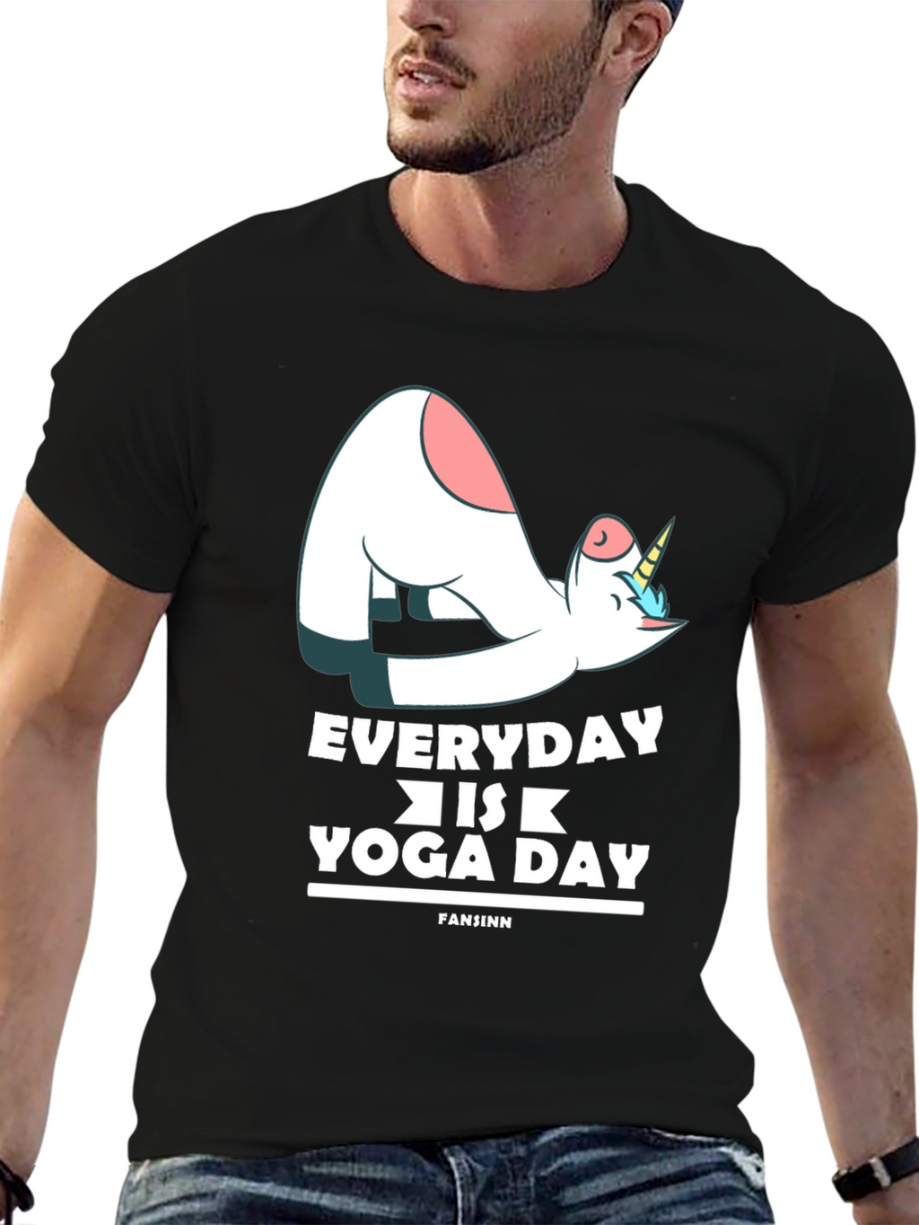 Everyday is Yoga Day Graphic T-Shirt