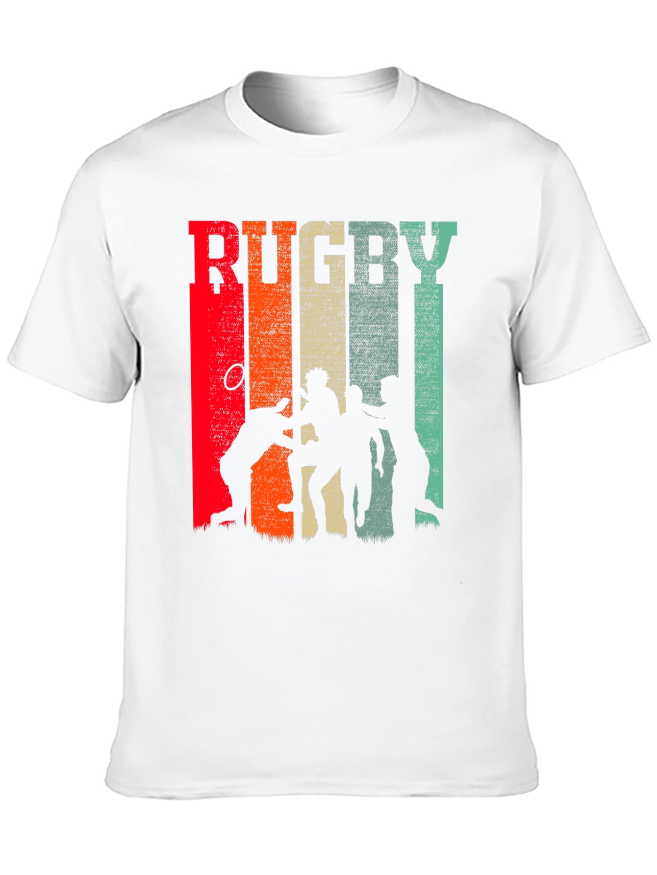 Vintage Rugby Graphic Tee - Retro Sports T-Shirt