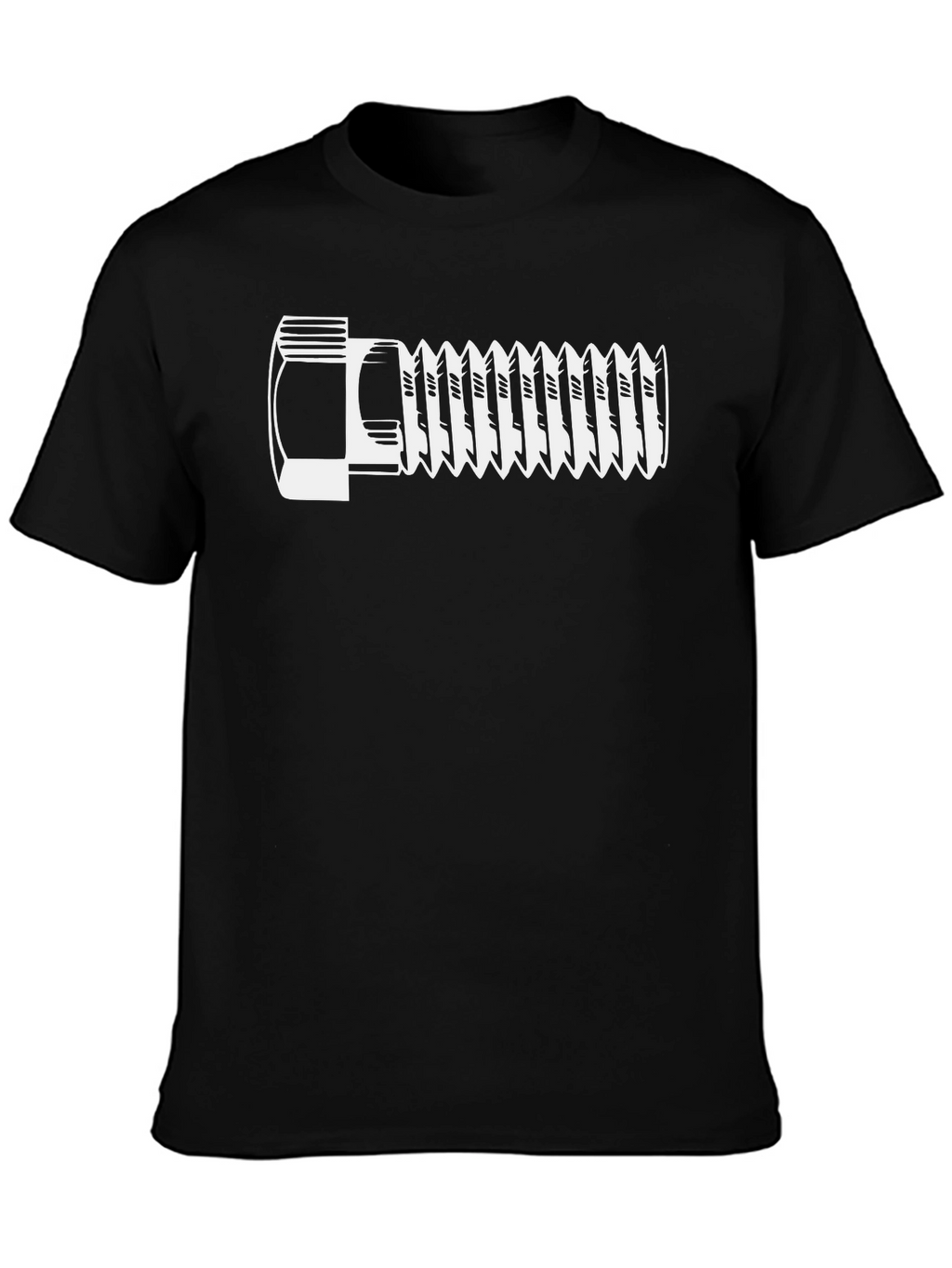 Bolt Graphic Tee - Mens Black Cotton T-Shirt