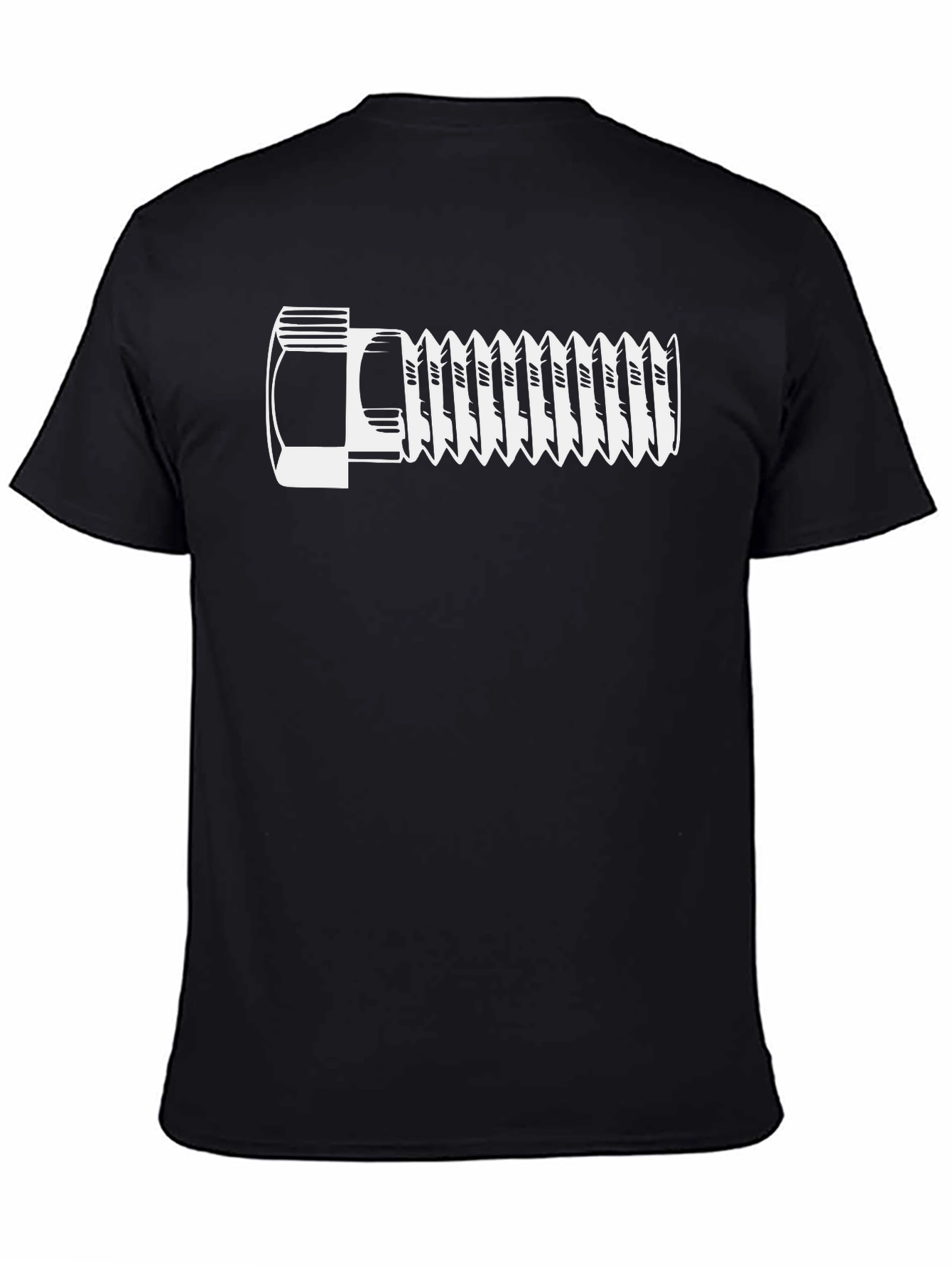 Bolt Graphic Tee - Mens Black Cotton T-Shirt