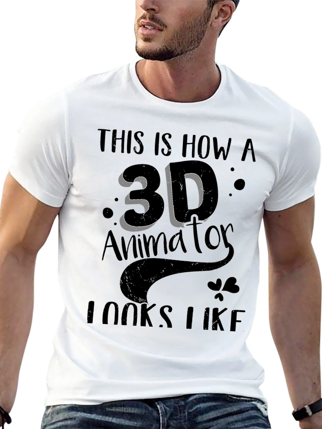 3D Animator Graphic T-Shirt