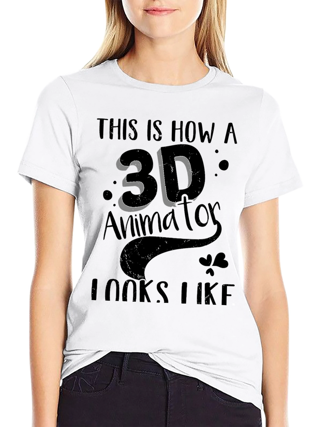 3D Animator Graphic T-Shirt