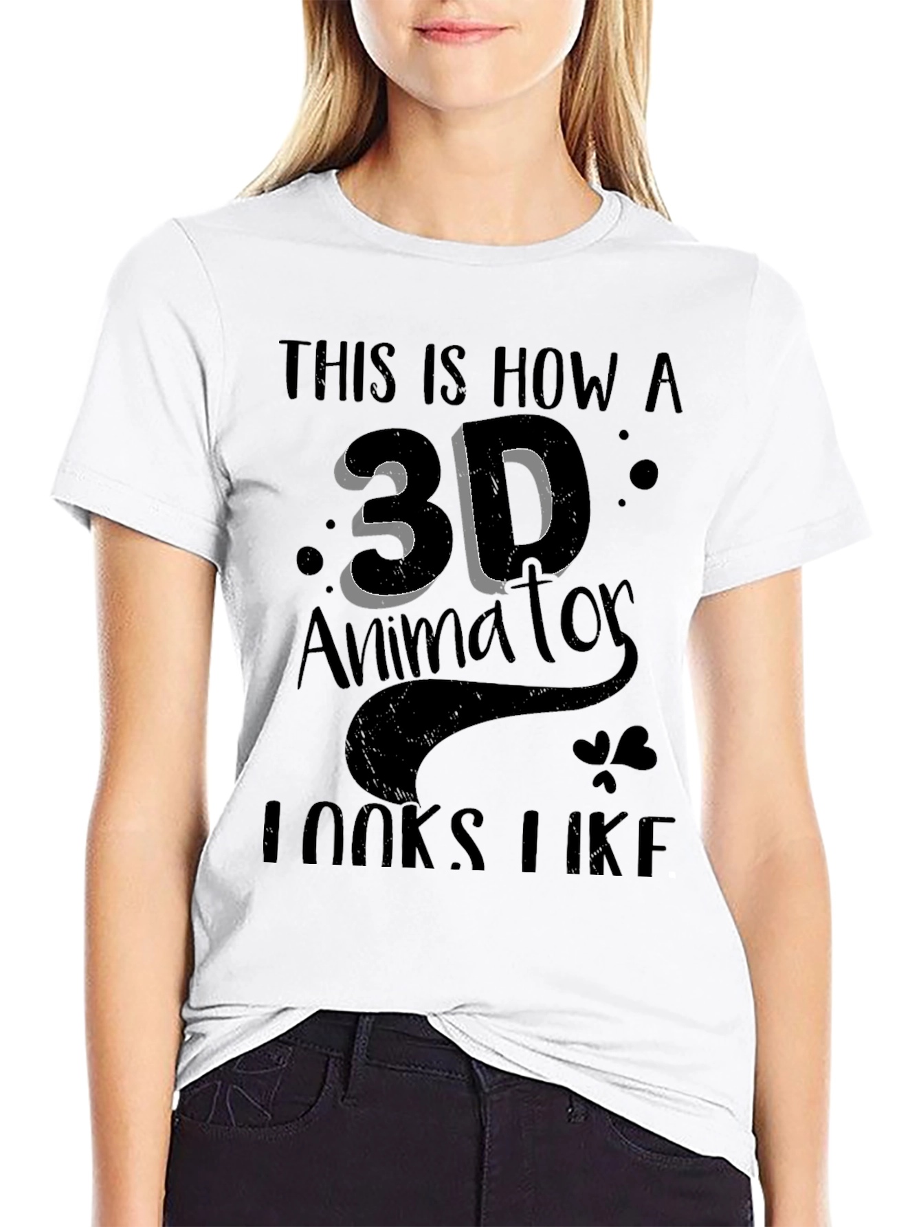 3D Animator Graphic T-Shirt