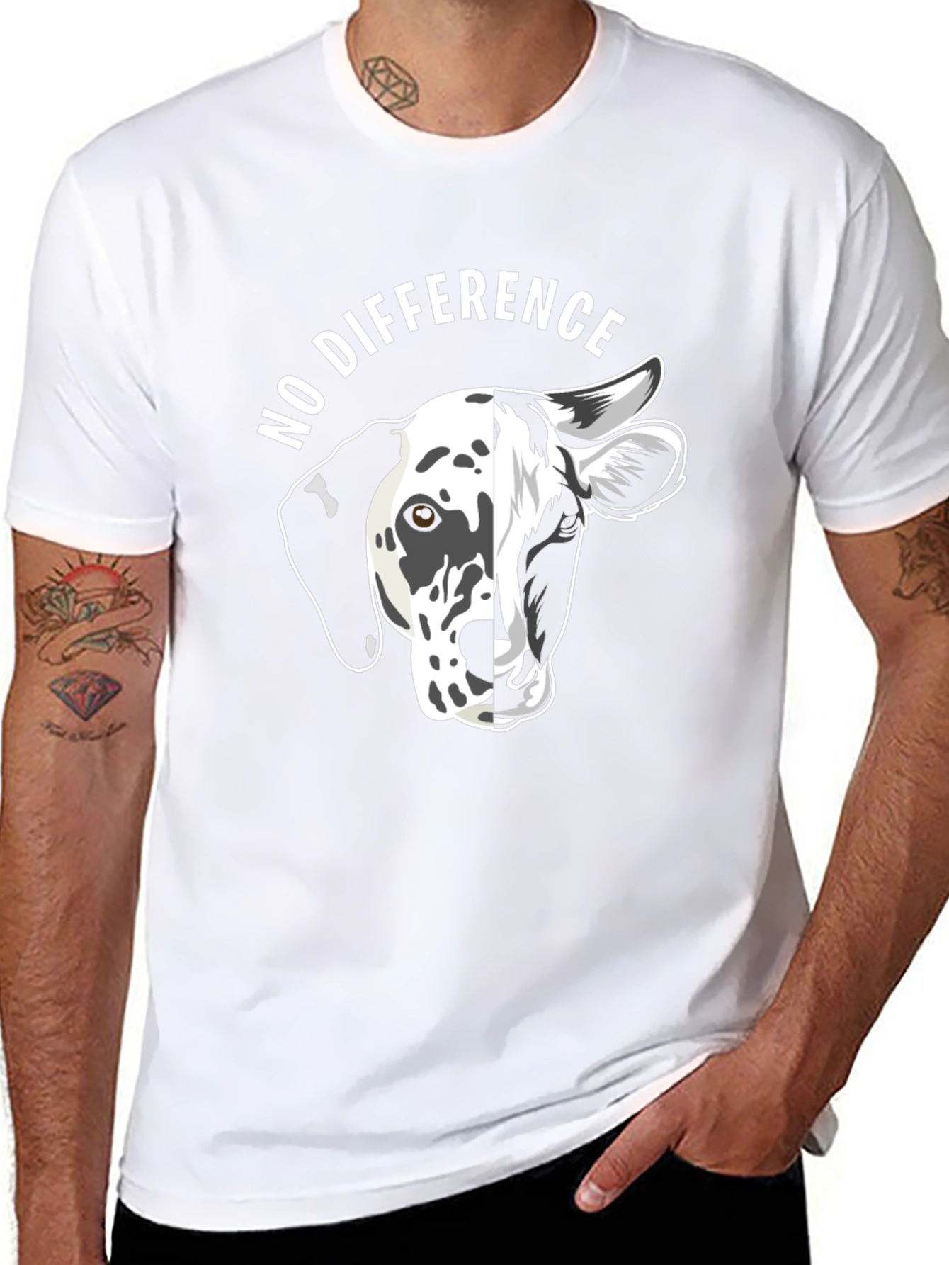 No Difference Animal Lover T-Shirt