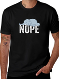 Nope Elephant Graphic Tee - Unisex Comfort