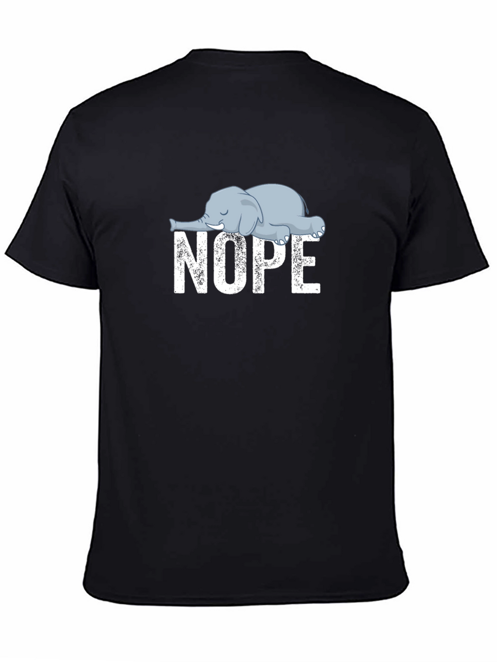 Nope Elephant Graphic Tee - Unisex Comfort
