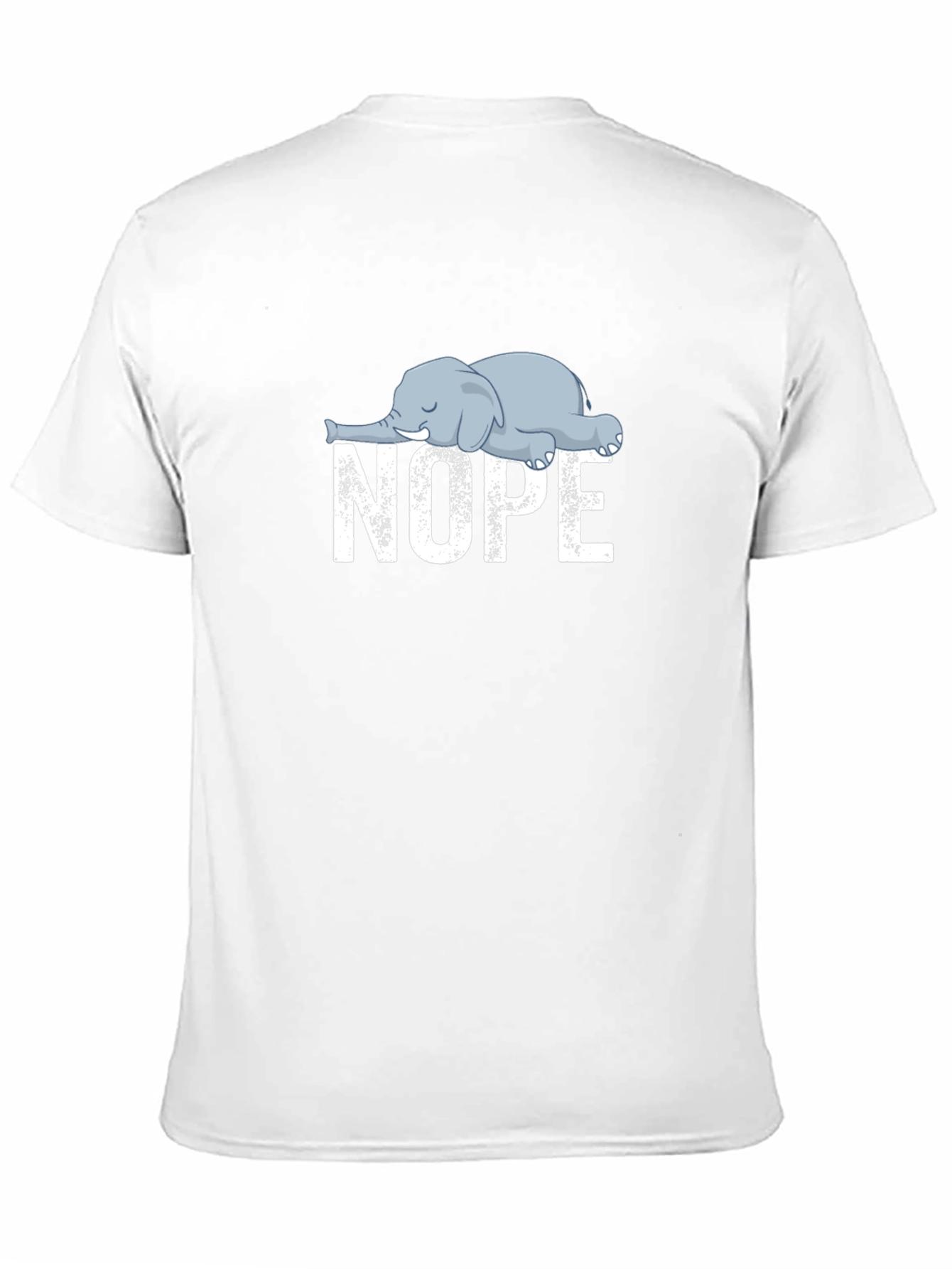 Nope Elephant Graphic Tee - Unisex Comfort