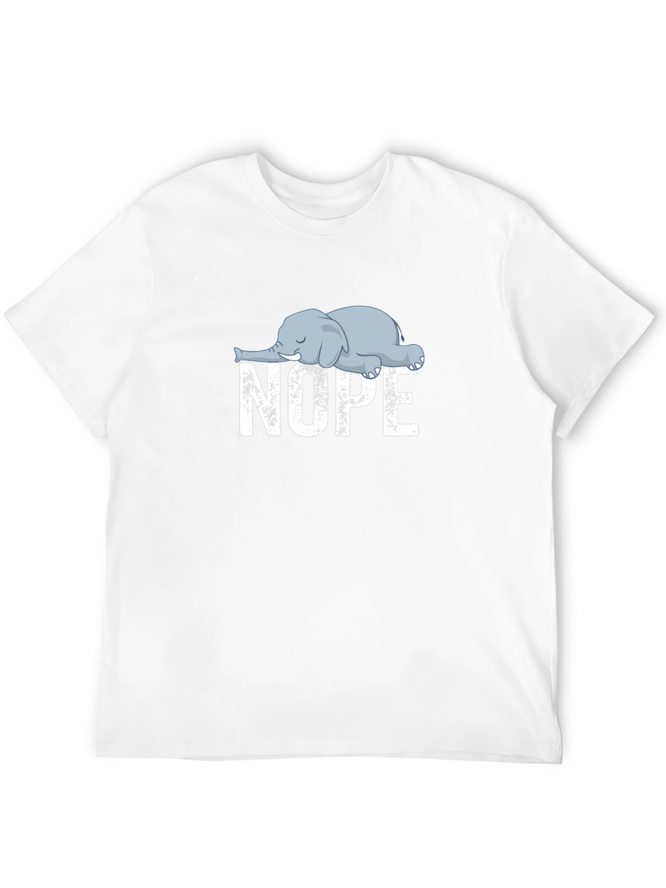 Nope Elephant Graphic Tee - Unisex Comfort