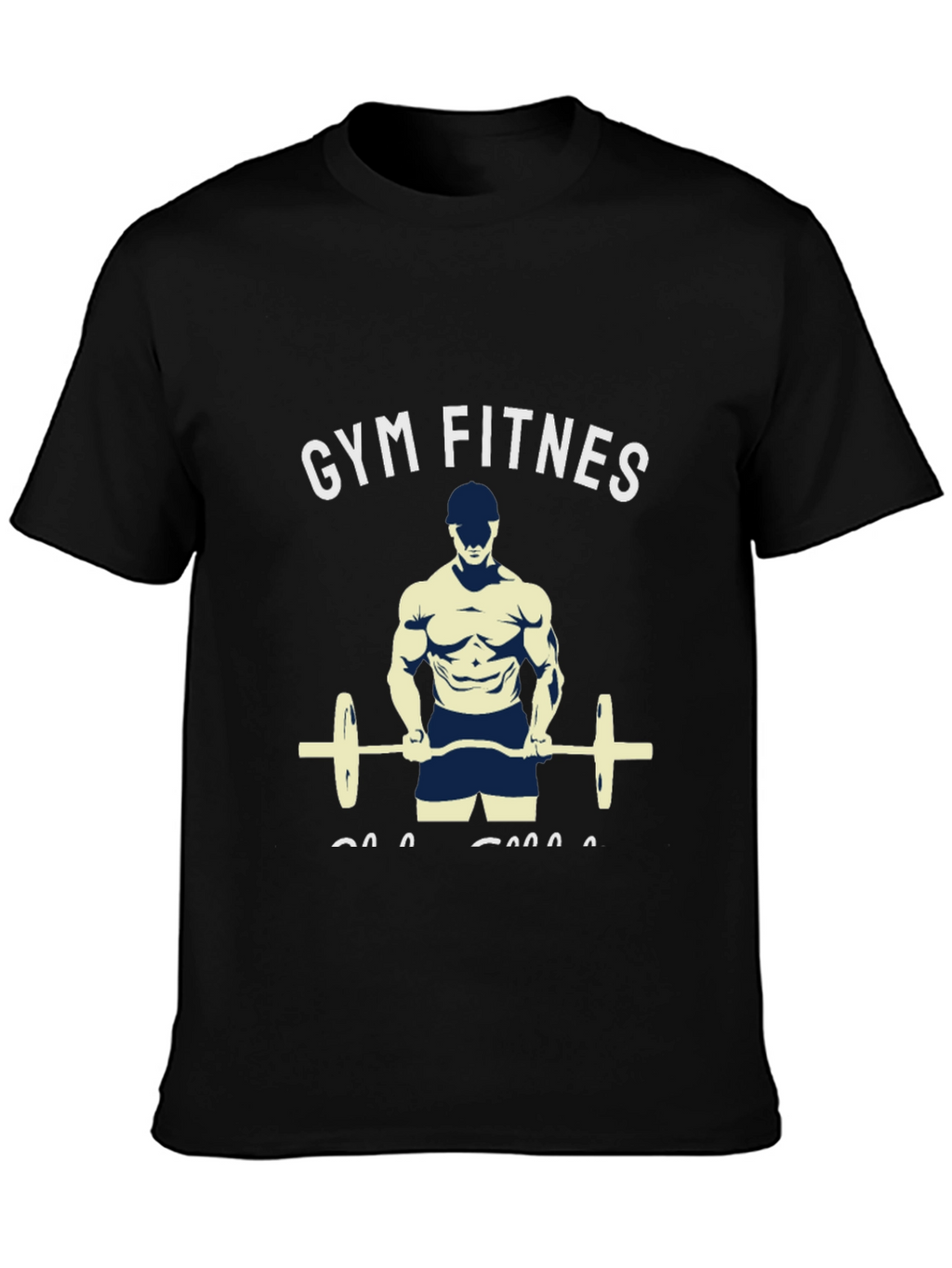 Gym Fitness Workout T-Shirt - Black