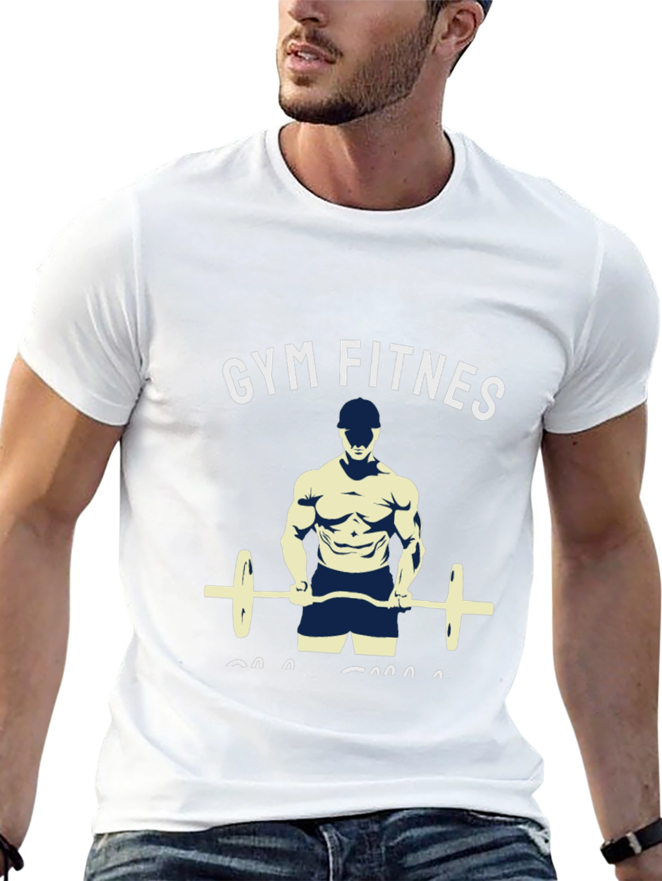 Gym Fitness Workout T-Shirt - Black