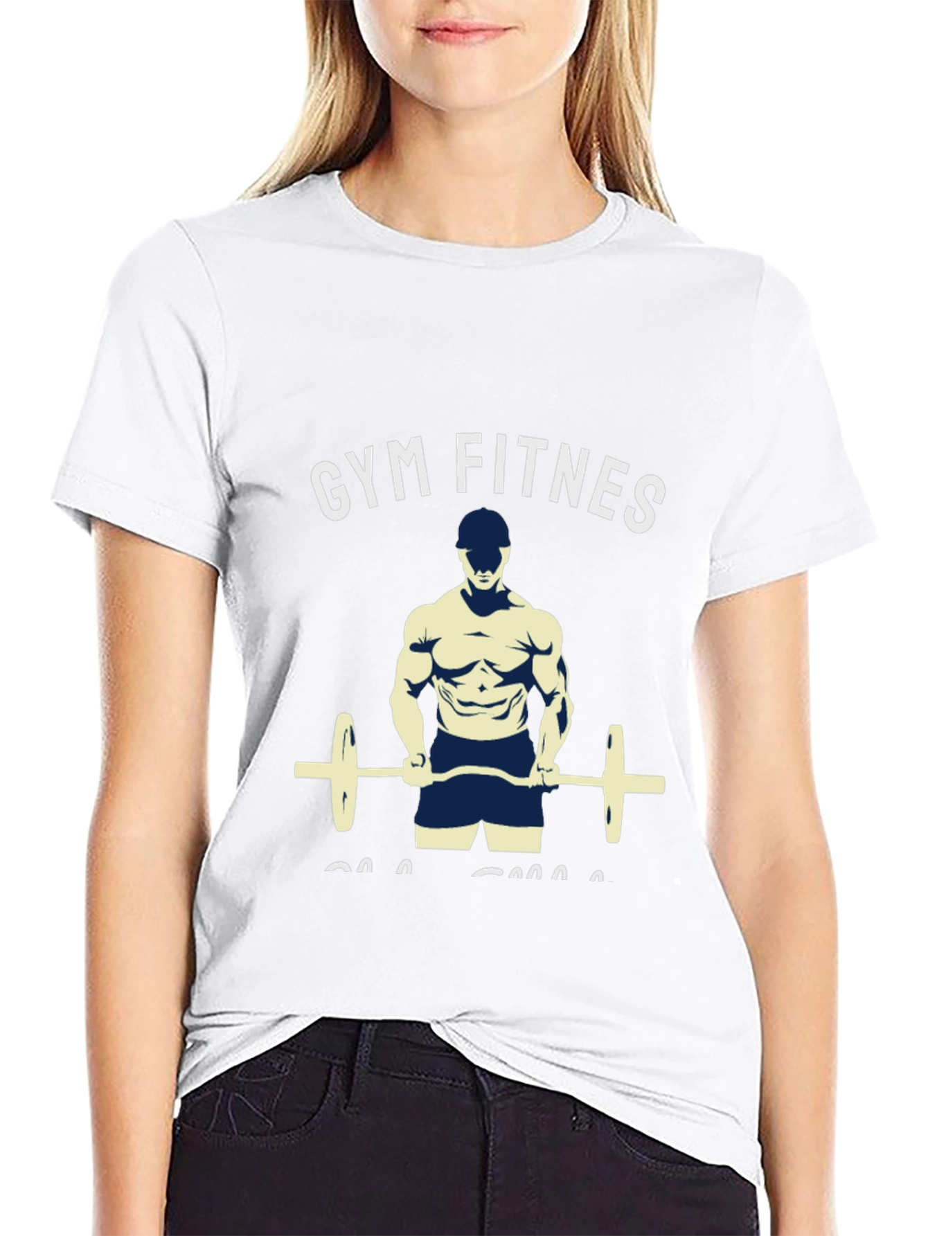 Gym Fitness Workout T-Shirt - Black