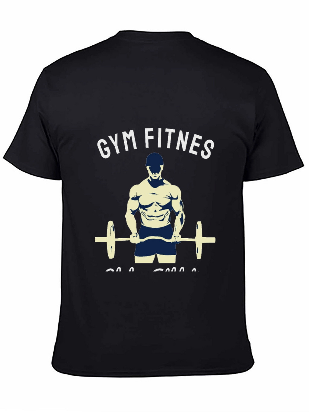 Gym Fitness Workout T-Shirt - Black