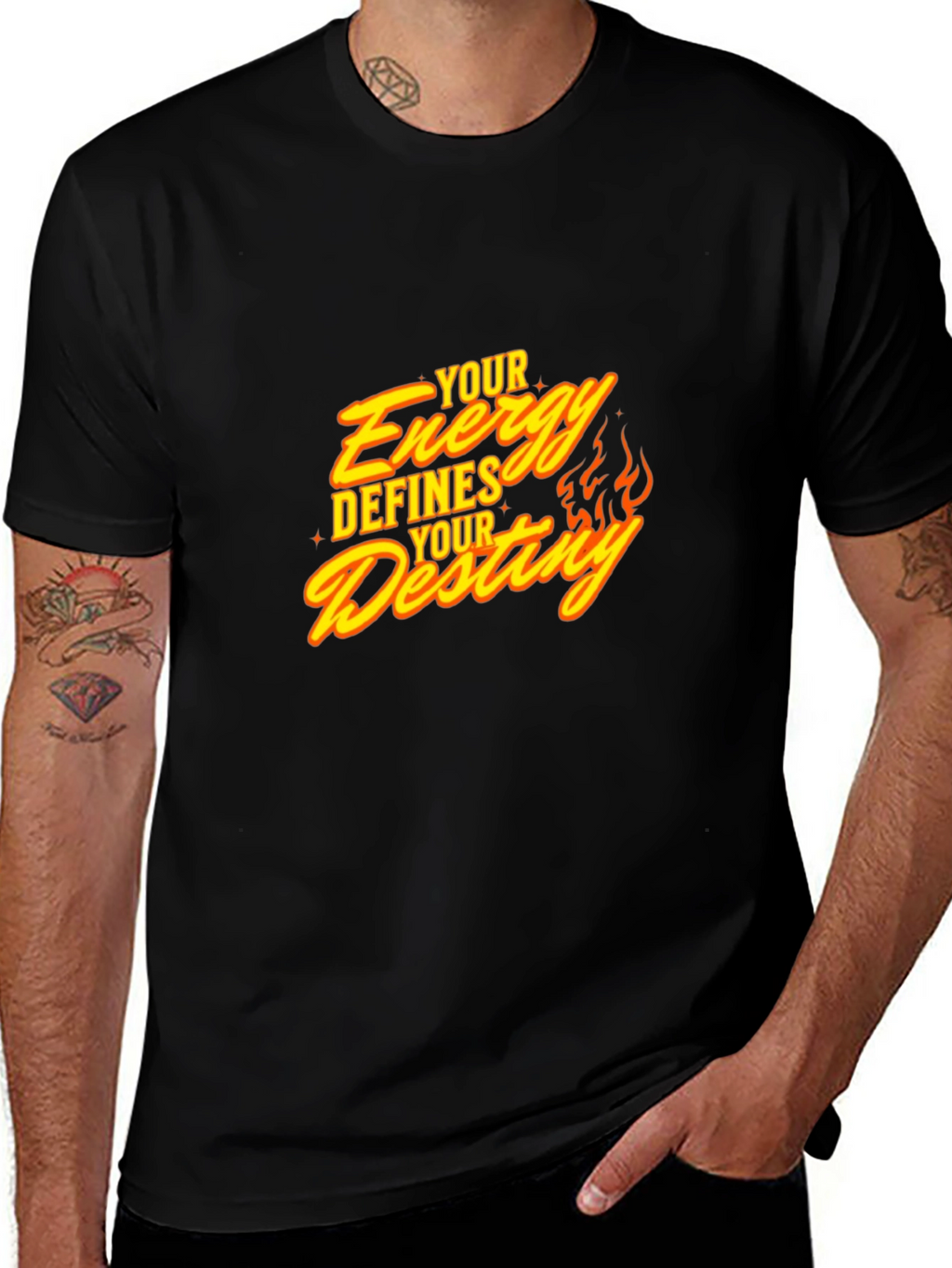 Energy Defines Destiny Graphic Tee