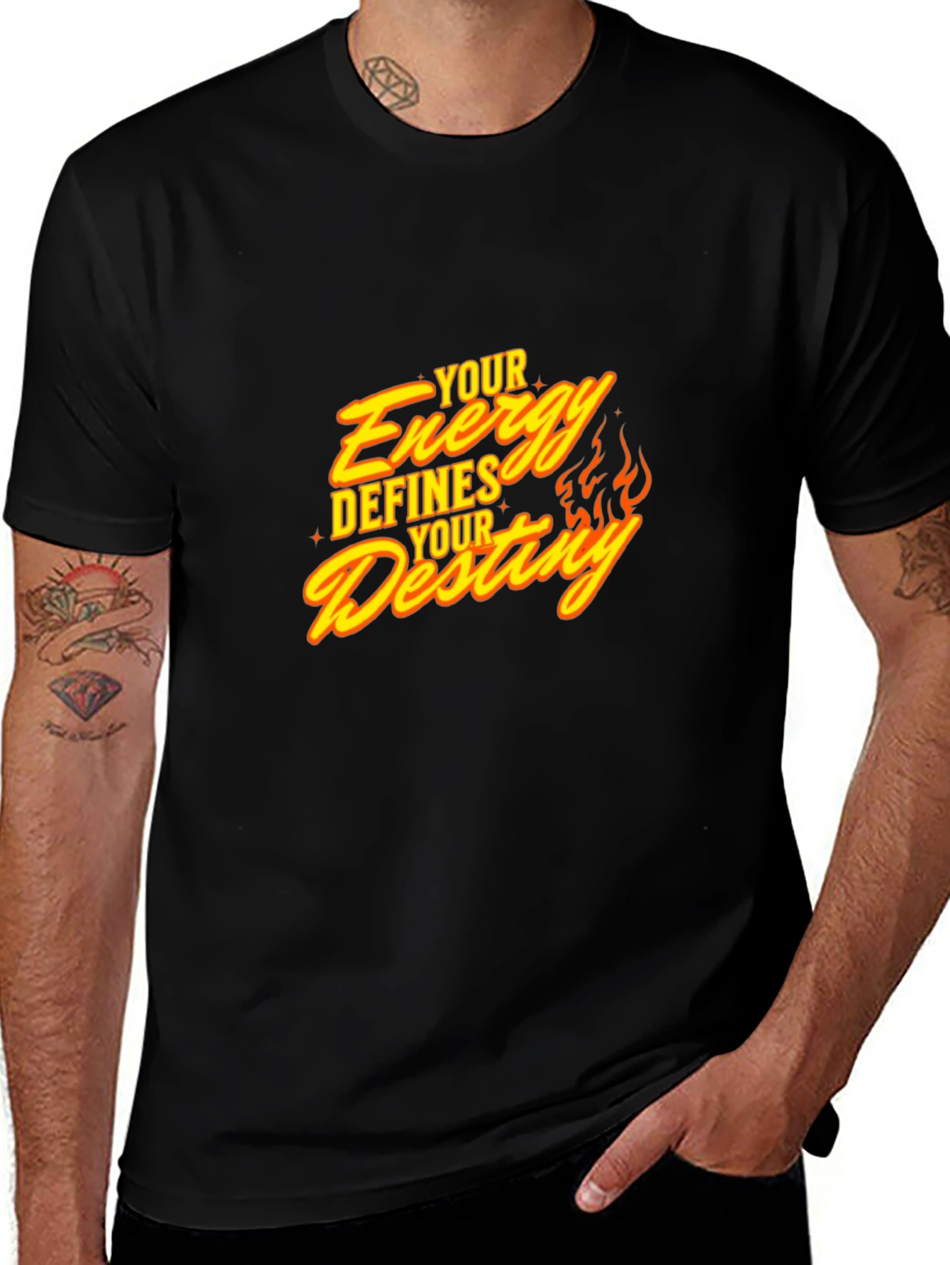 Energy Defines Destiny Graphic Tee