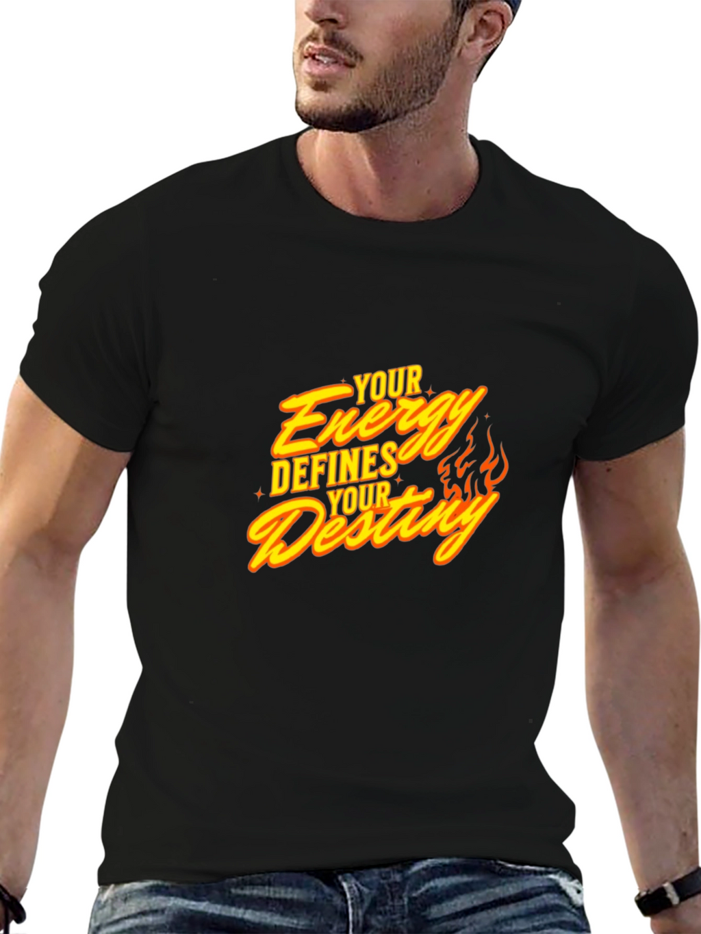Energy Defines Destiny Graphic Tee