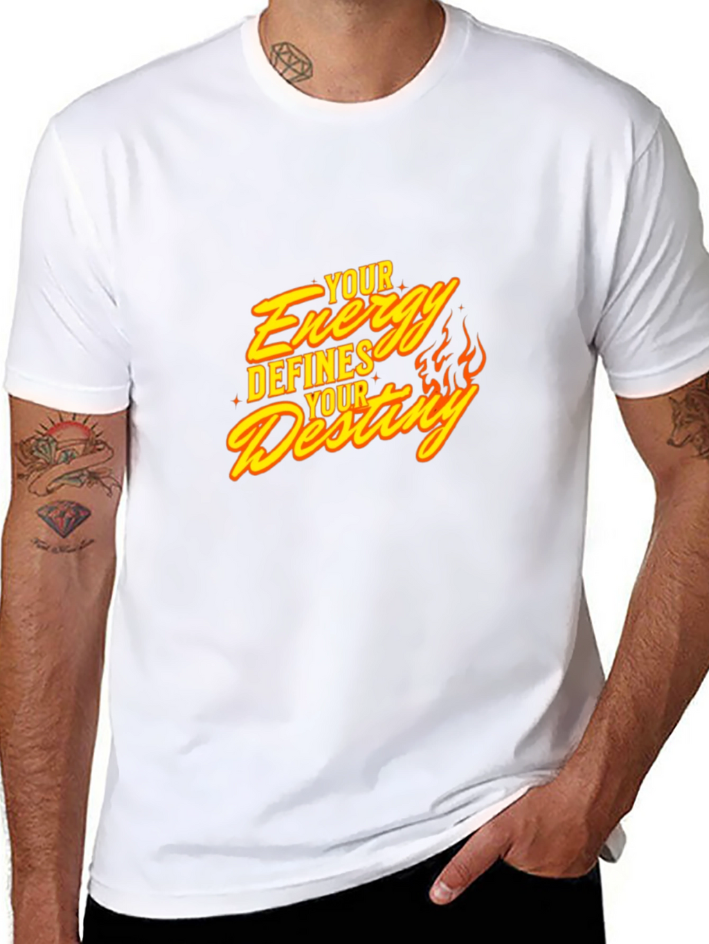 Energy Defines Destiny Graphic Tee
