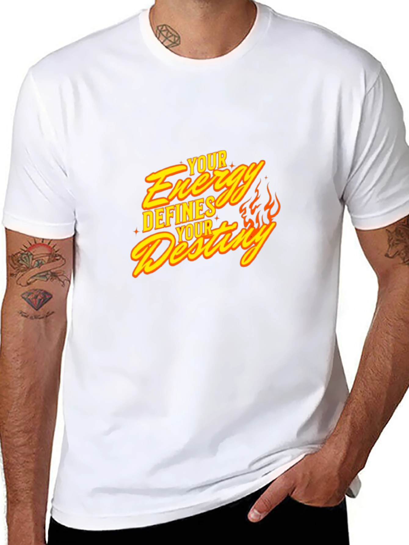 Energy Defines Destiny Graphic Tee