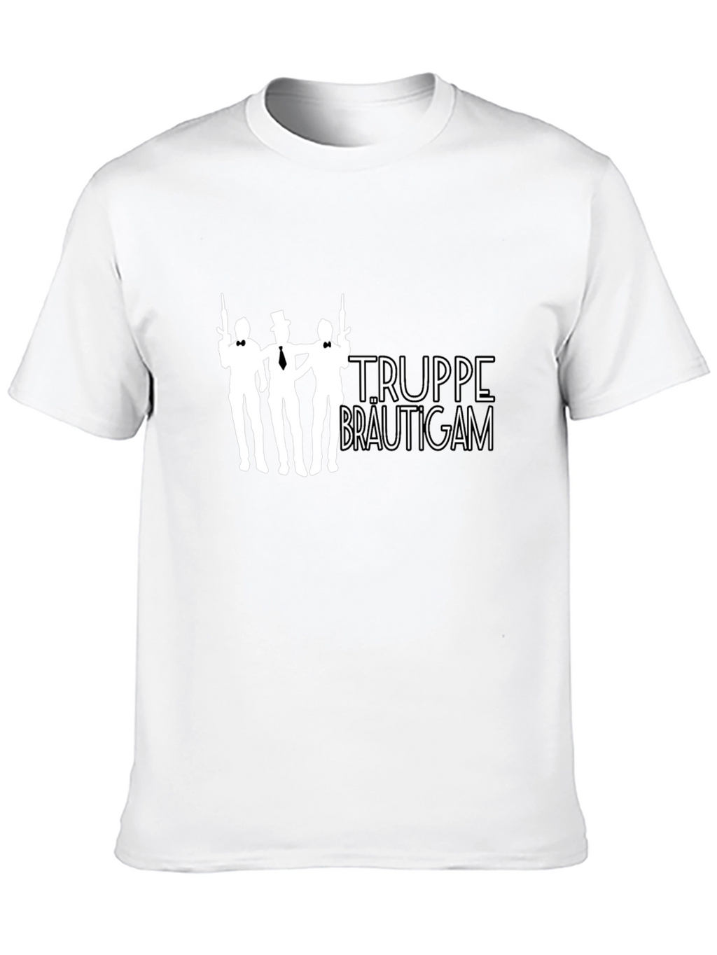 Funny Bachelor Party T-Shirt: Truppe Bräutigam Design