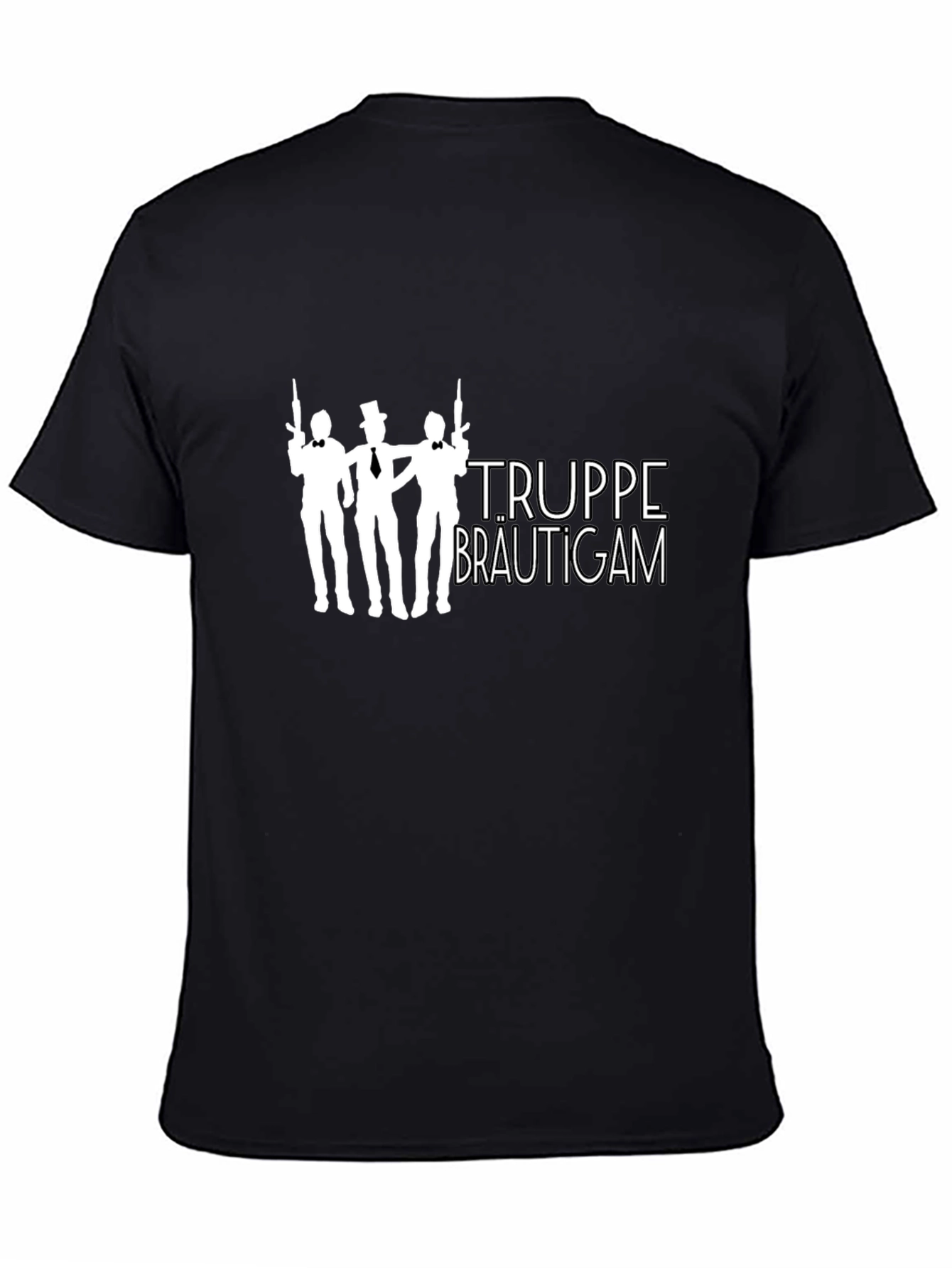 Funny Bachelor Party T-Shirt: Truppe Bräutigam Design