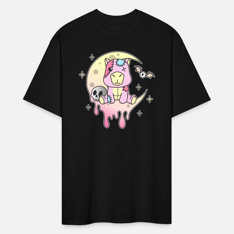 Kawaii Gothic Capybara Pastel Gothic Goth