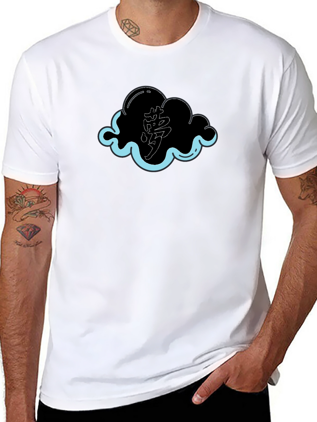 Akatsuki Cloud Black T-Shirt