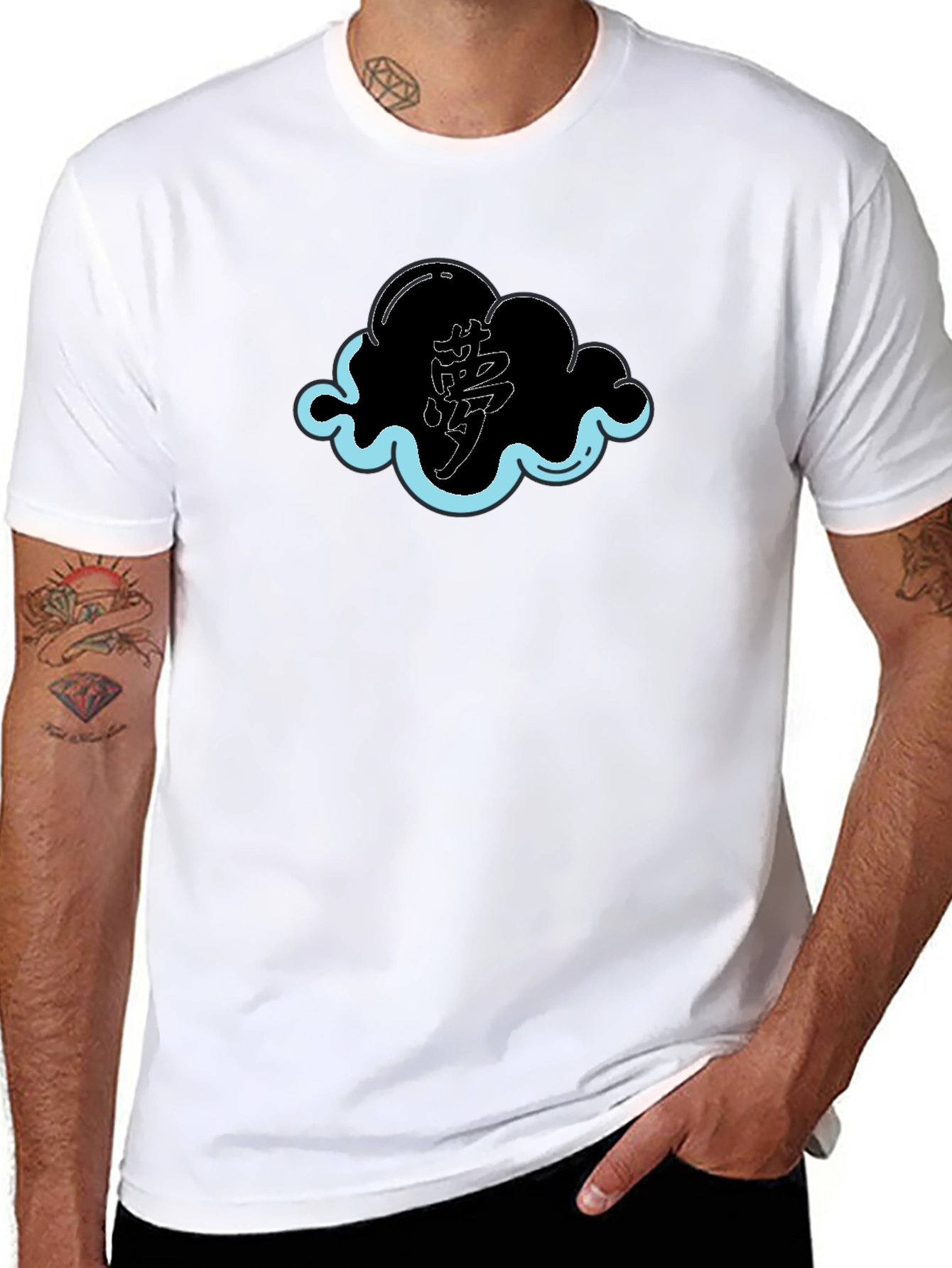 Akatsuki Cloud Black T-Shirt
