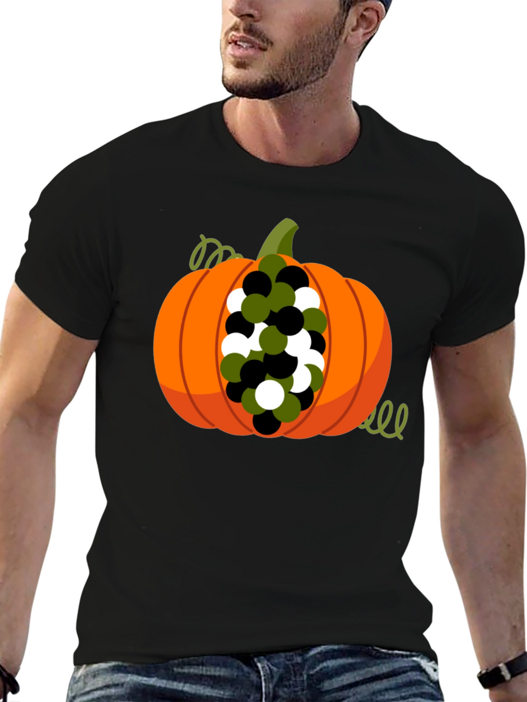 Halloween Pumpkin Candy T-Shirt