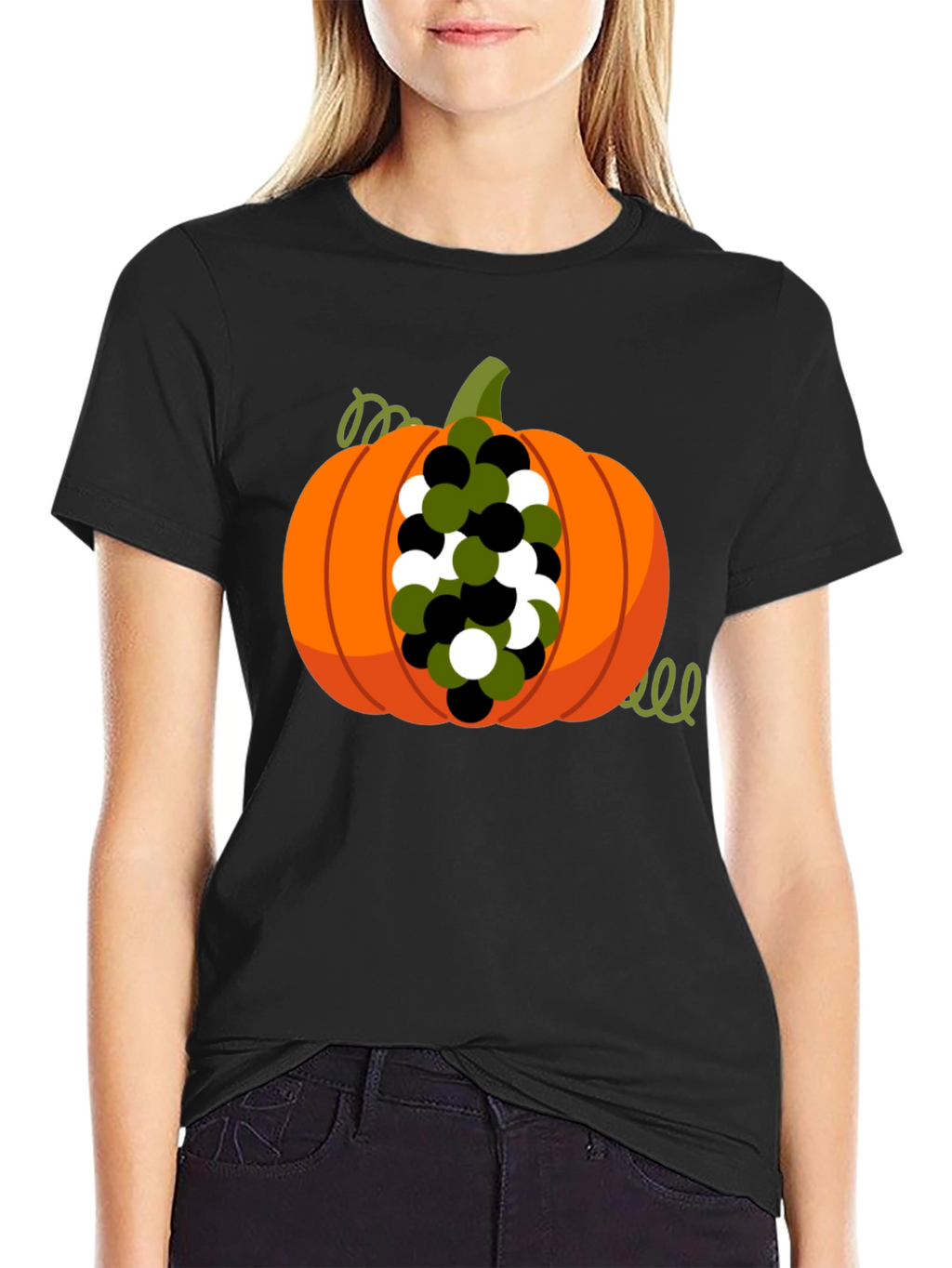 Halloween Pumpkin Candy T-Shirt