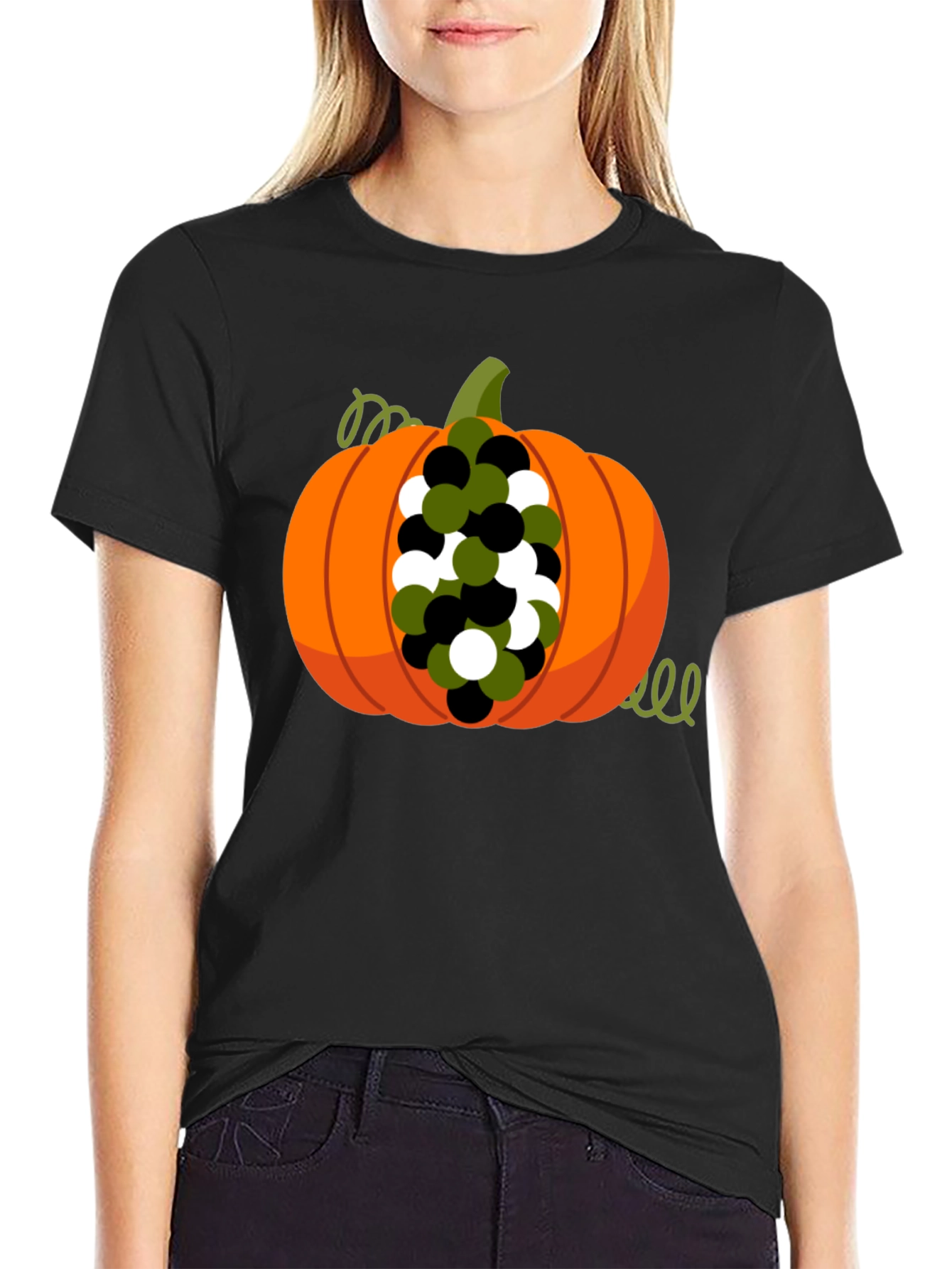 Halloween Pumpkin Candy T-Shirt